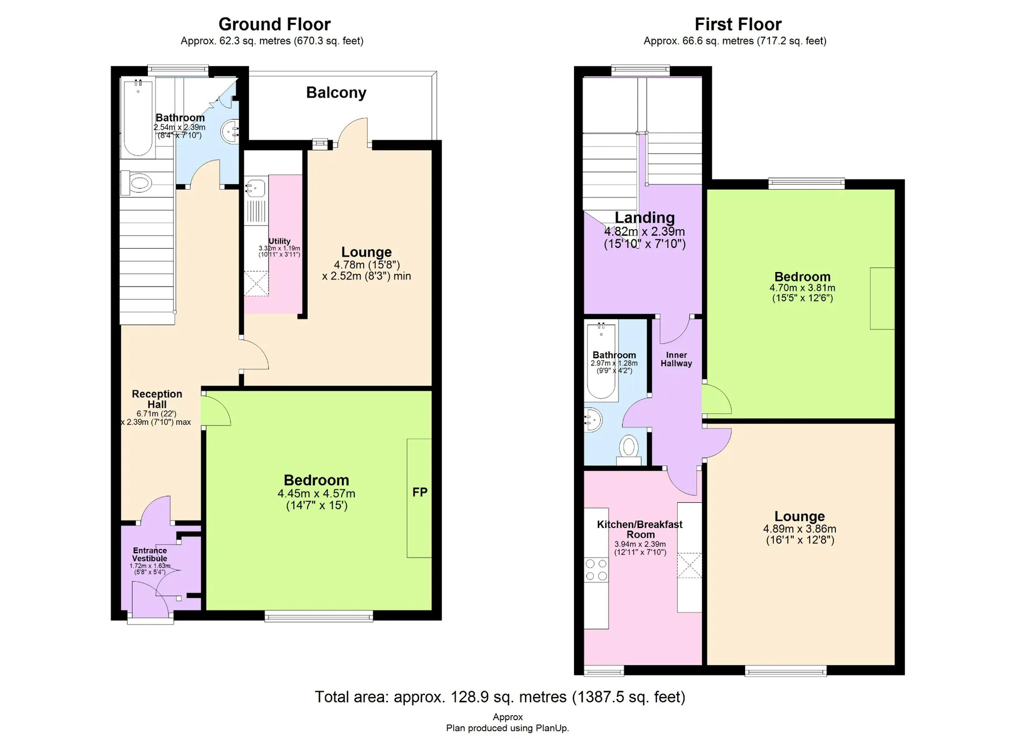 3 bed maisonette for sale in St. Marychurch Road, Torquay - Property floorplan