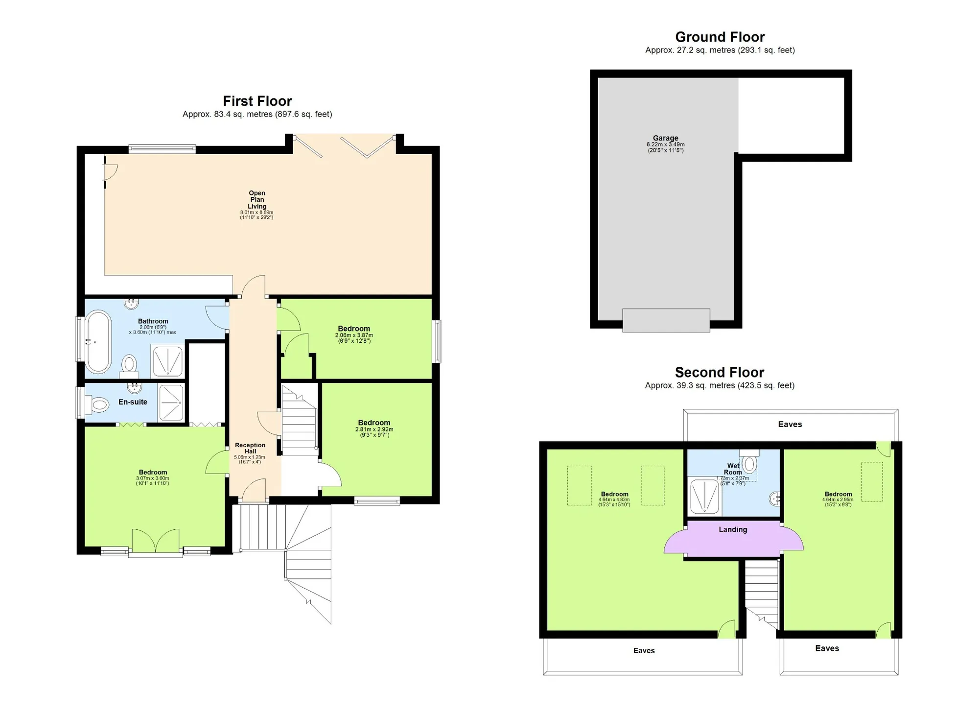 5 bed detached house for sale in Martinique Gardens, Torquay - Property floorplan