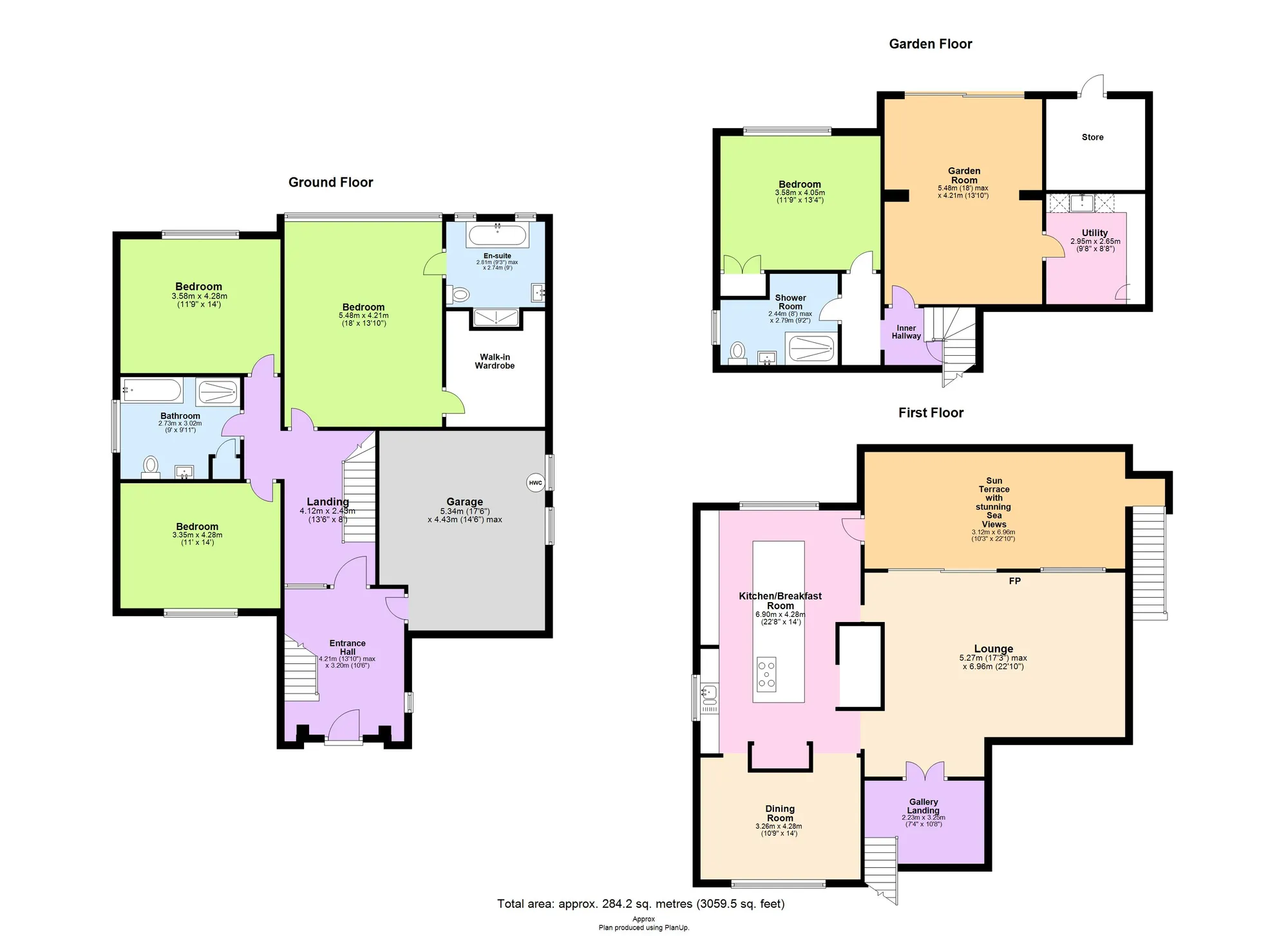 4 bed detached house for sale in Oxlea Road, Torquay - Property floorplan