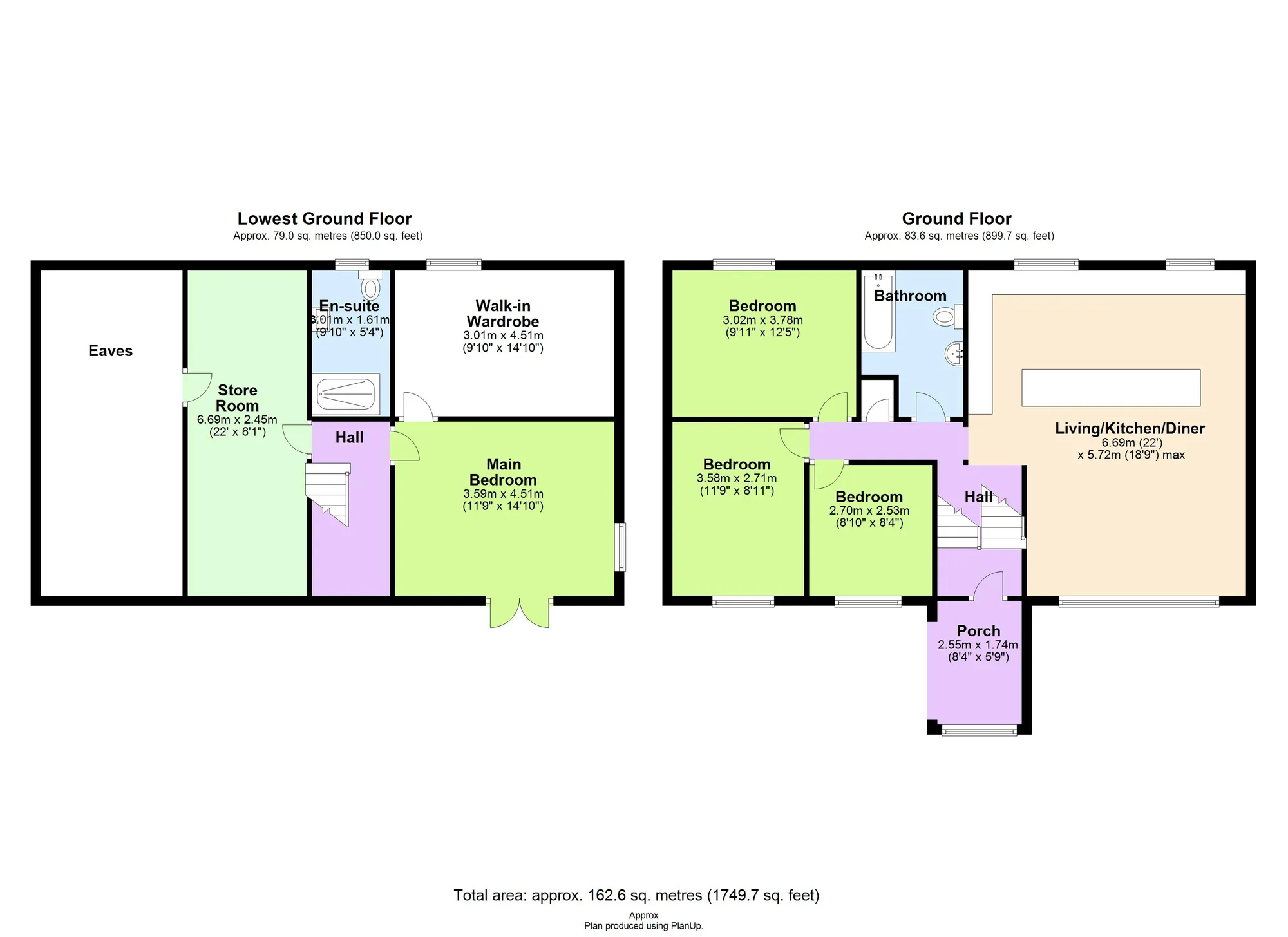 4 bed detached house for sale in Windmill Hill, Brixham - Property floorplan