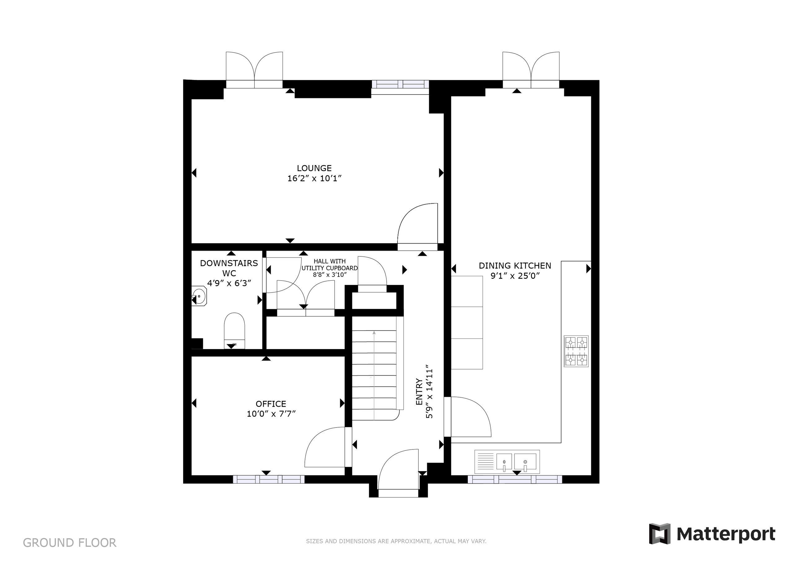 4 bed detached house to rent in West Grove, Leeds - Property floorplan