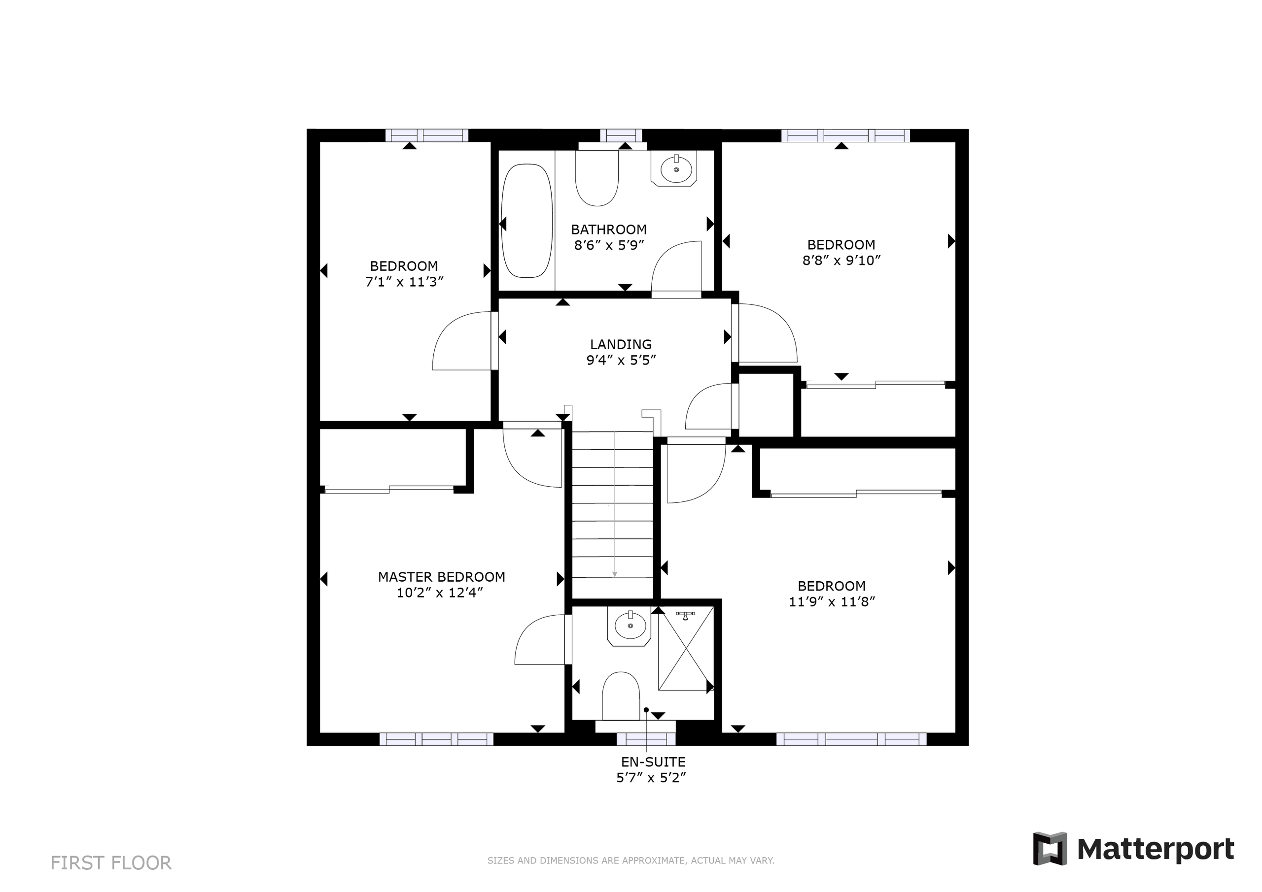 4 bed detached house to rent in West Grove, Leeds - Property floorplan