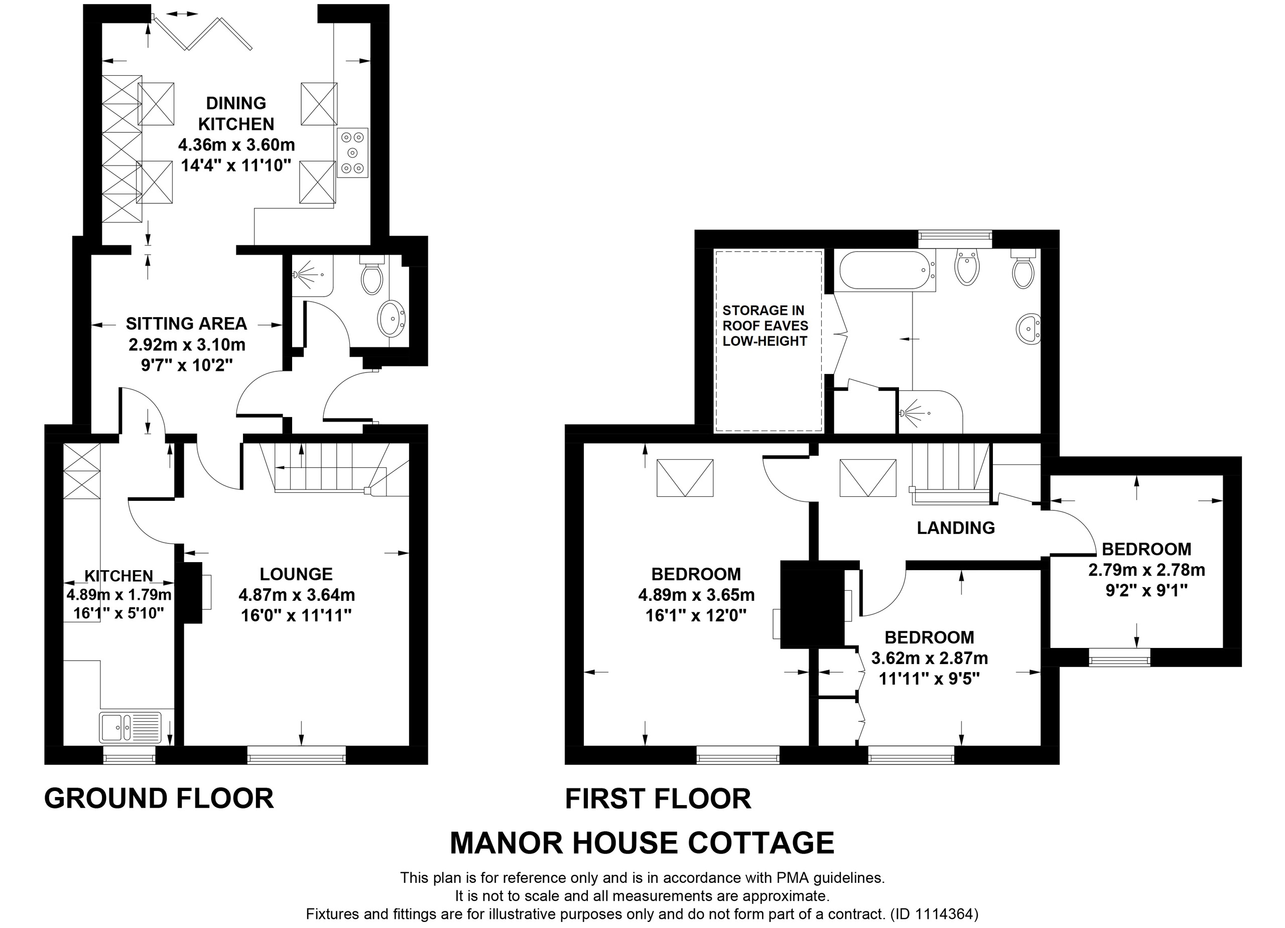 3 bed semi-detached house for sale in Long Causeway, Leeds - Property floorplan