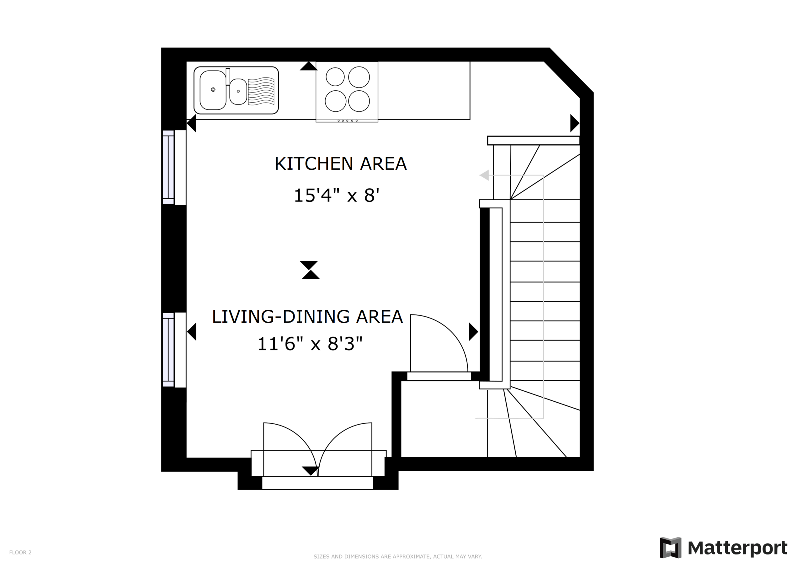 2 bed town house to rent in Copper Beech Court, Horsforth - Property floorplan