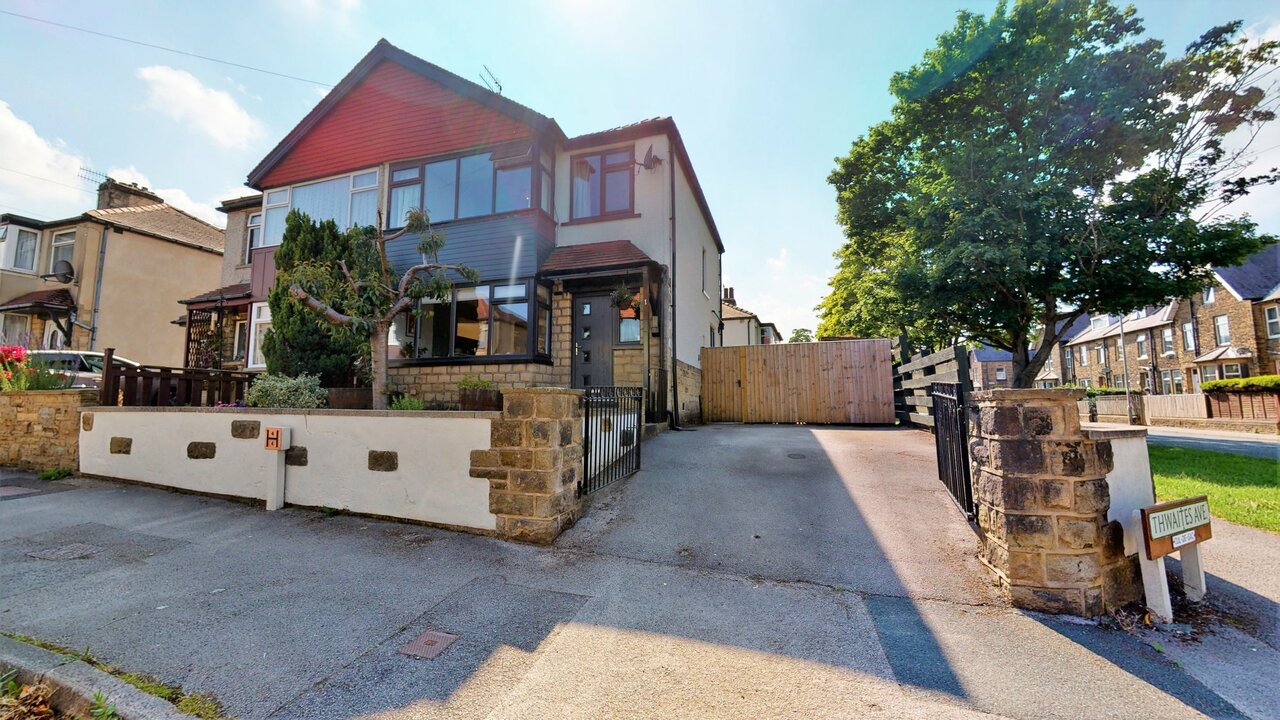 3 bed semi-detached house to rent in Thwaites Avenue, Ilkley  - Property Image 1