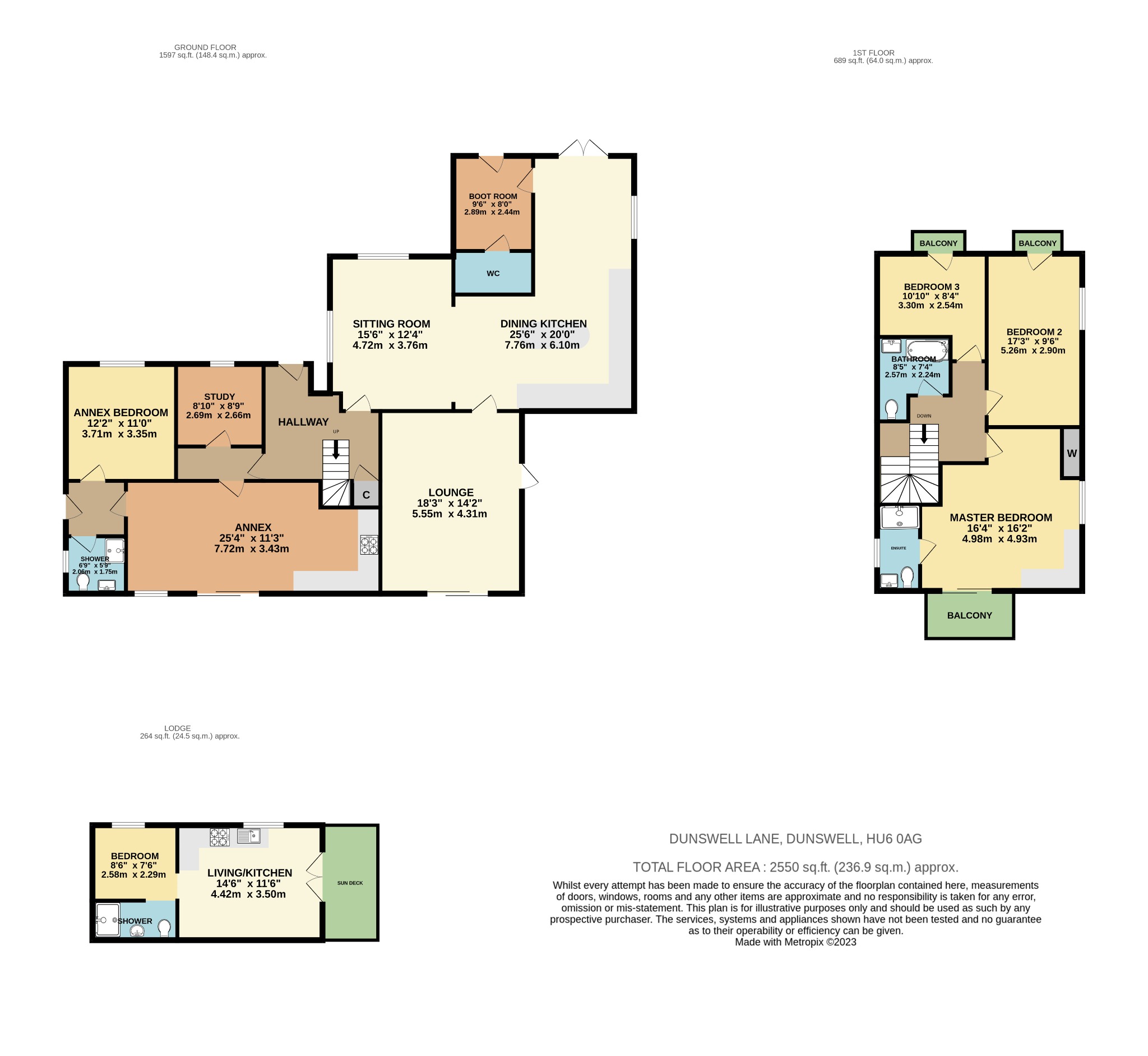 5 bed detached house for sale in Dunswell Lane, Hull - Property Floorplan