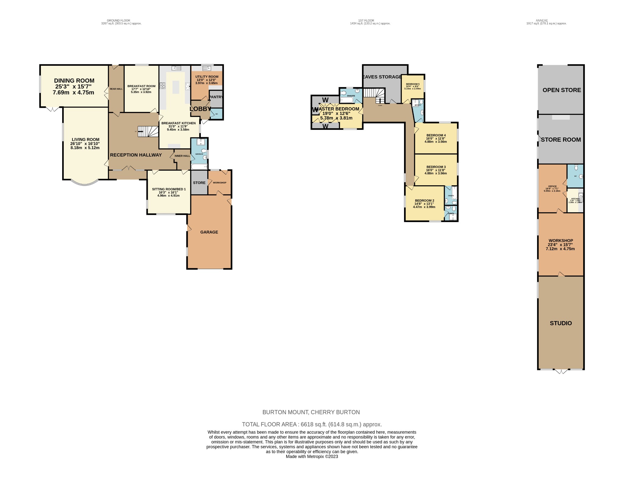 5 bed detached house for sale in Malton Road, Beverley - Property Floorplan
