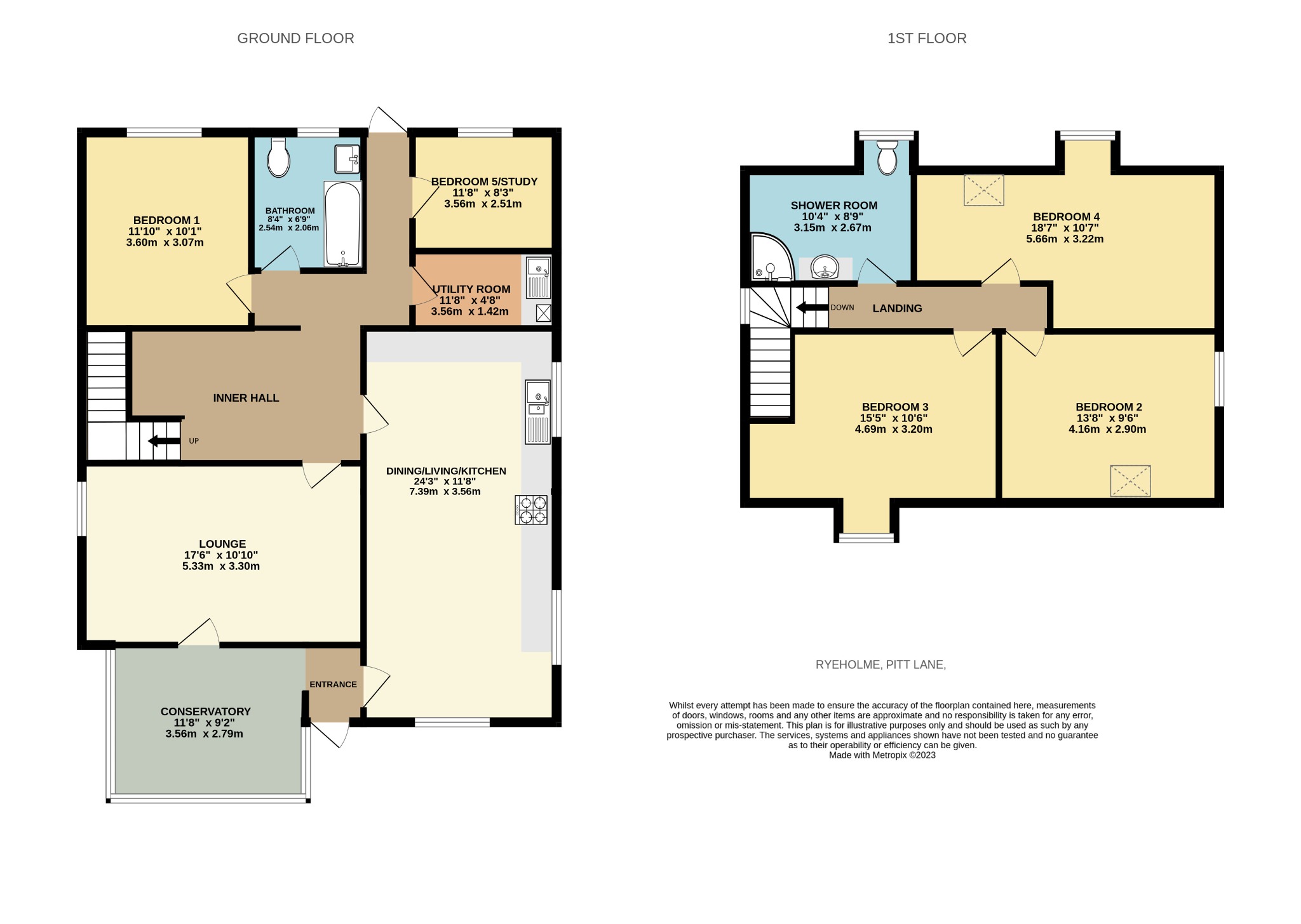 4 bed detached house for sale in Pitt Lane, Hull - Property Floorplan
