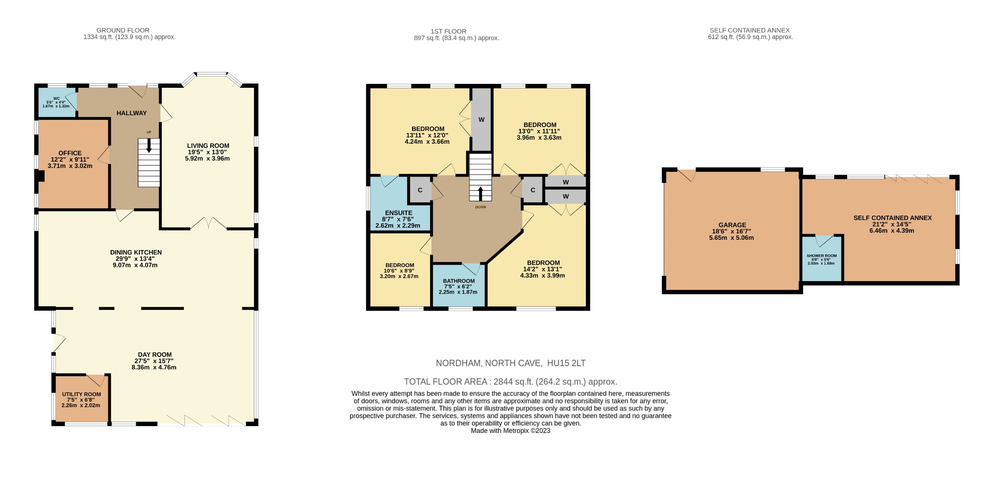 4 bed detached house for sale in Nordham, Brough - Property Floorplan