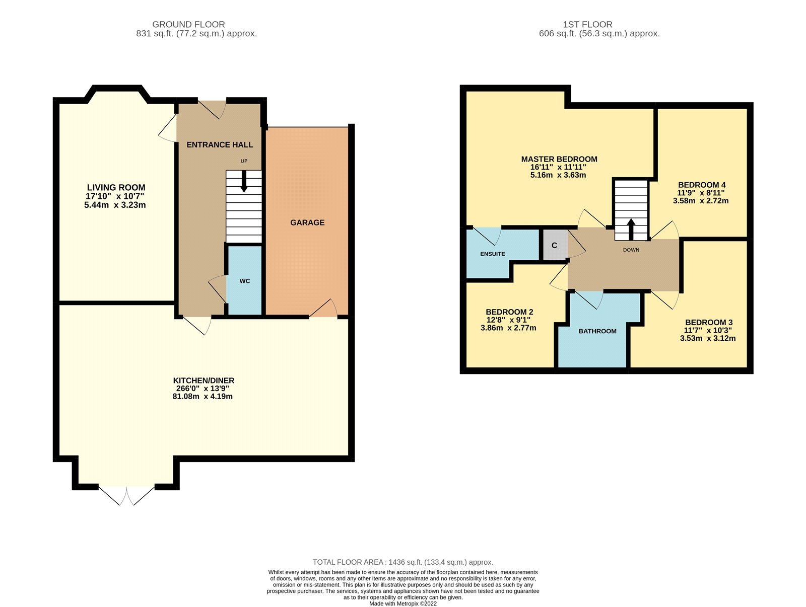 4 bed detached house for sale in Greenwich Park, Hull - Property Floorplan