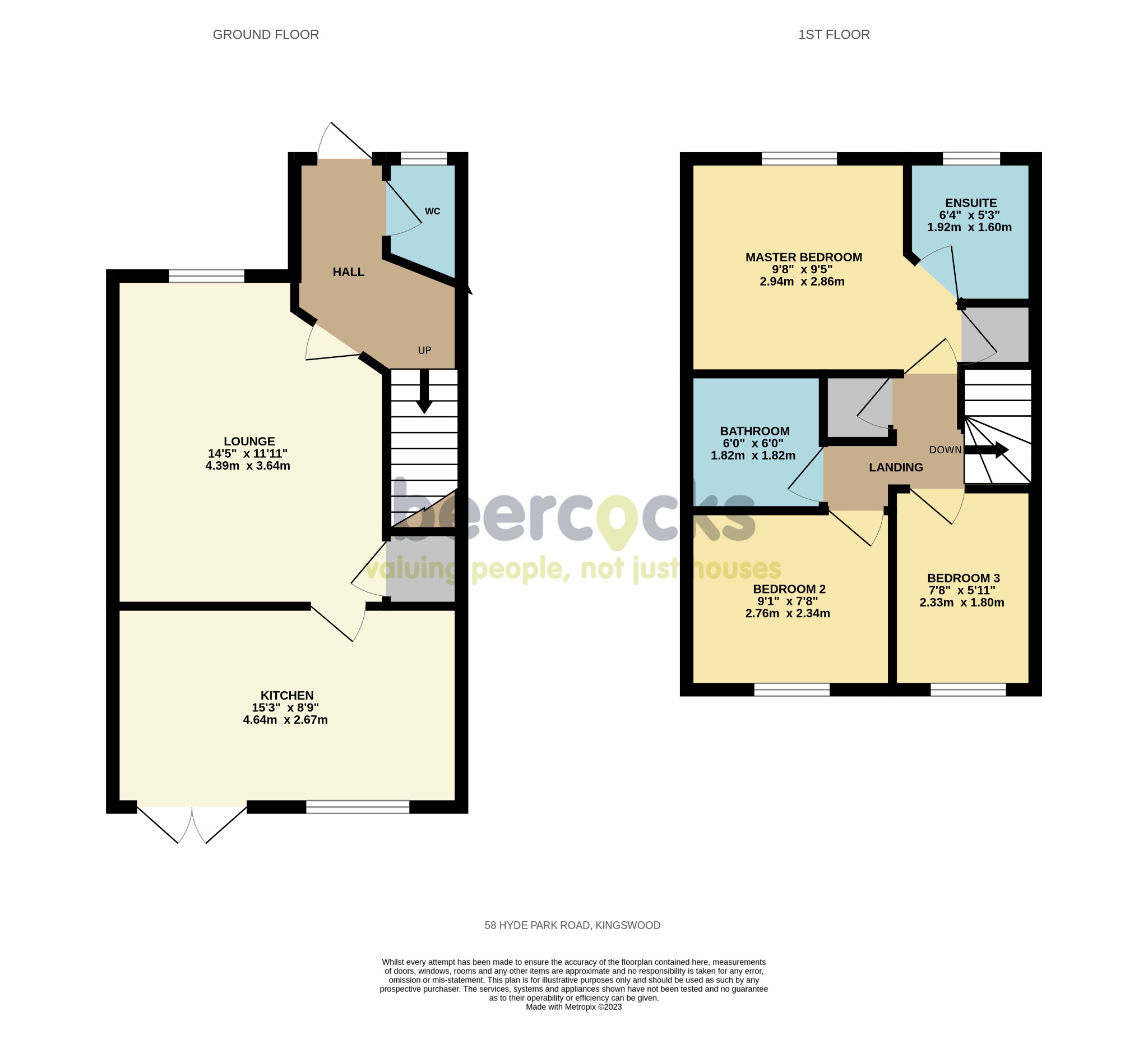 3 bed semi-detached house for sale in Hyde Park Road, Hull - Property Floorplan