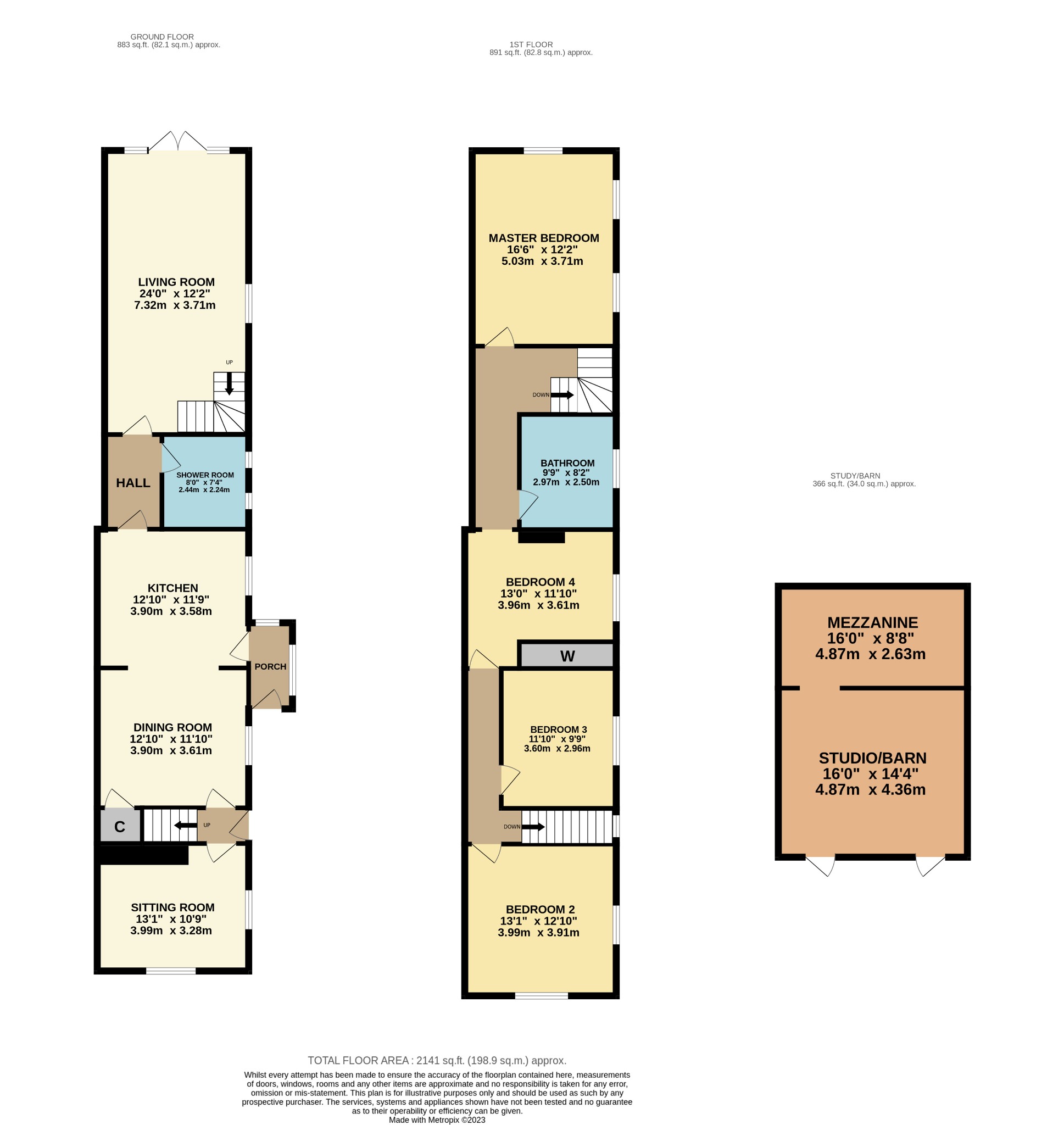 3 bed detached house for sale in Churchside, Barrow upon Humber - Property Floorplan