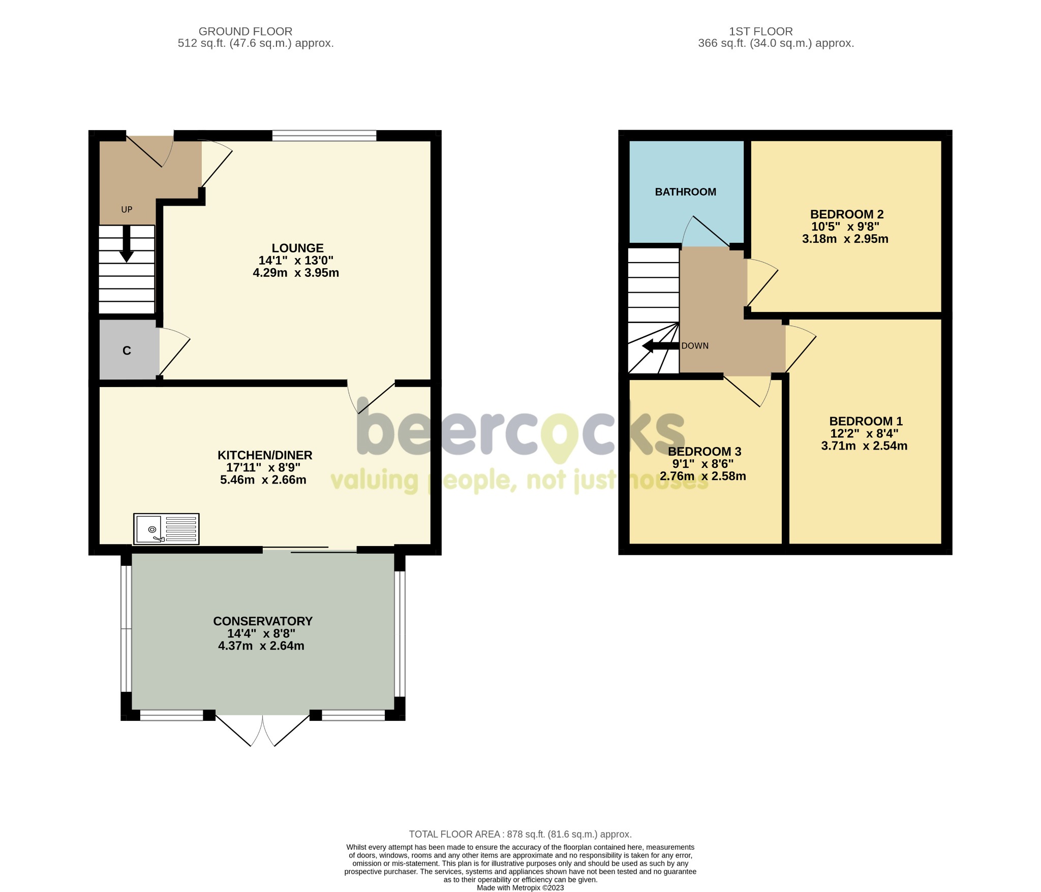 3 bed detached house for sale in Westburn Avenue, Barrow upon Humber - Property Floorplan