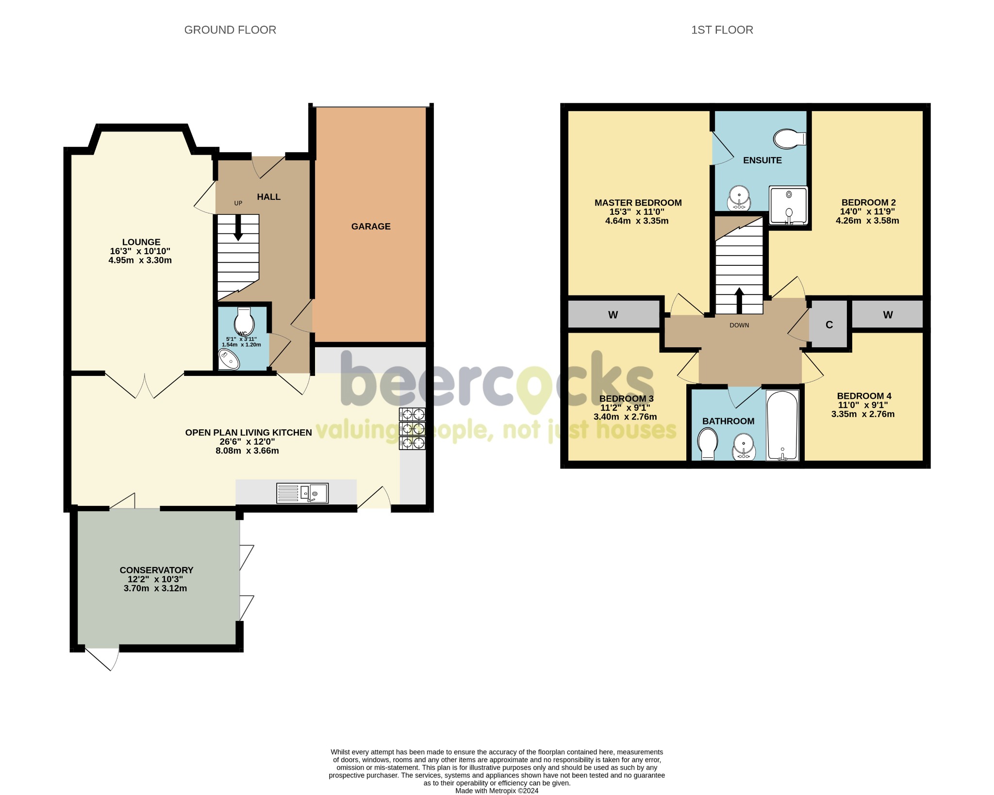 4 bed detached house for sale in Eider Close, Barton upon Humber - Property Floorplan