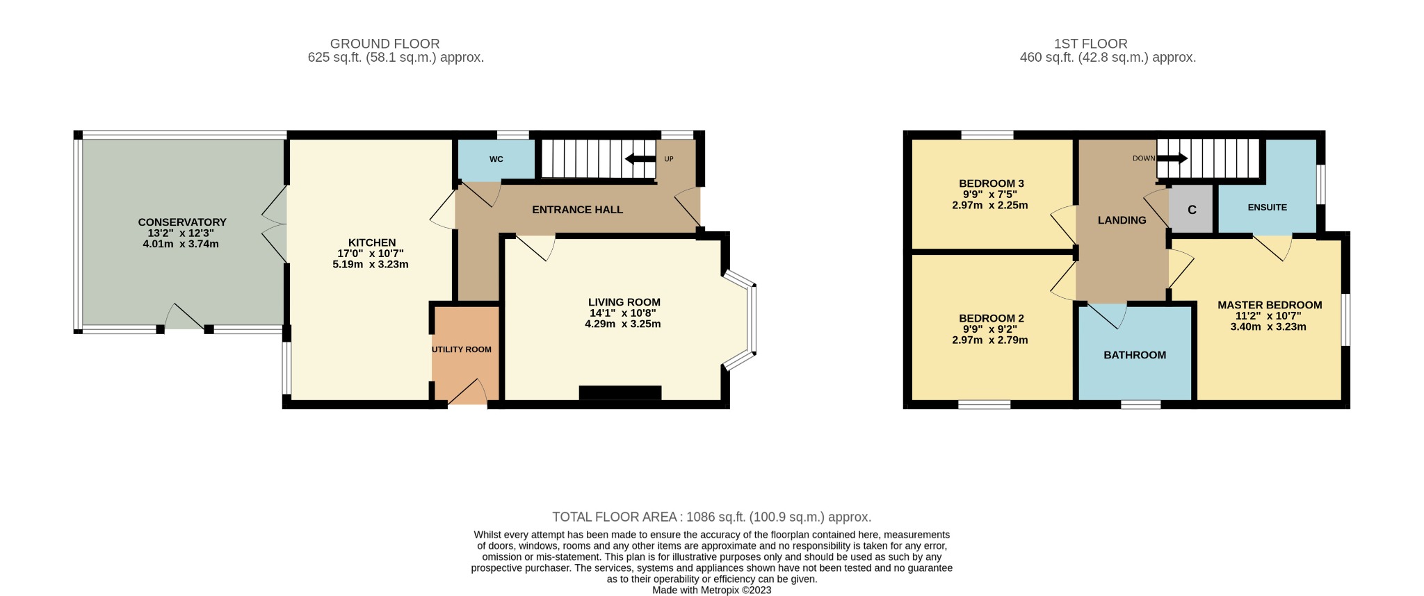 3 bed detached house for sale in Lockwood Drive, Beverley - Property Floorplan