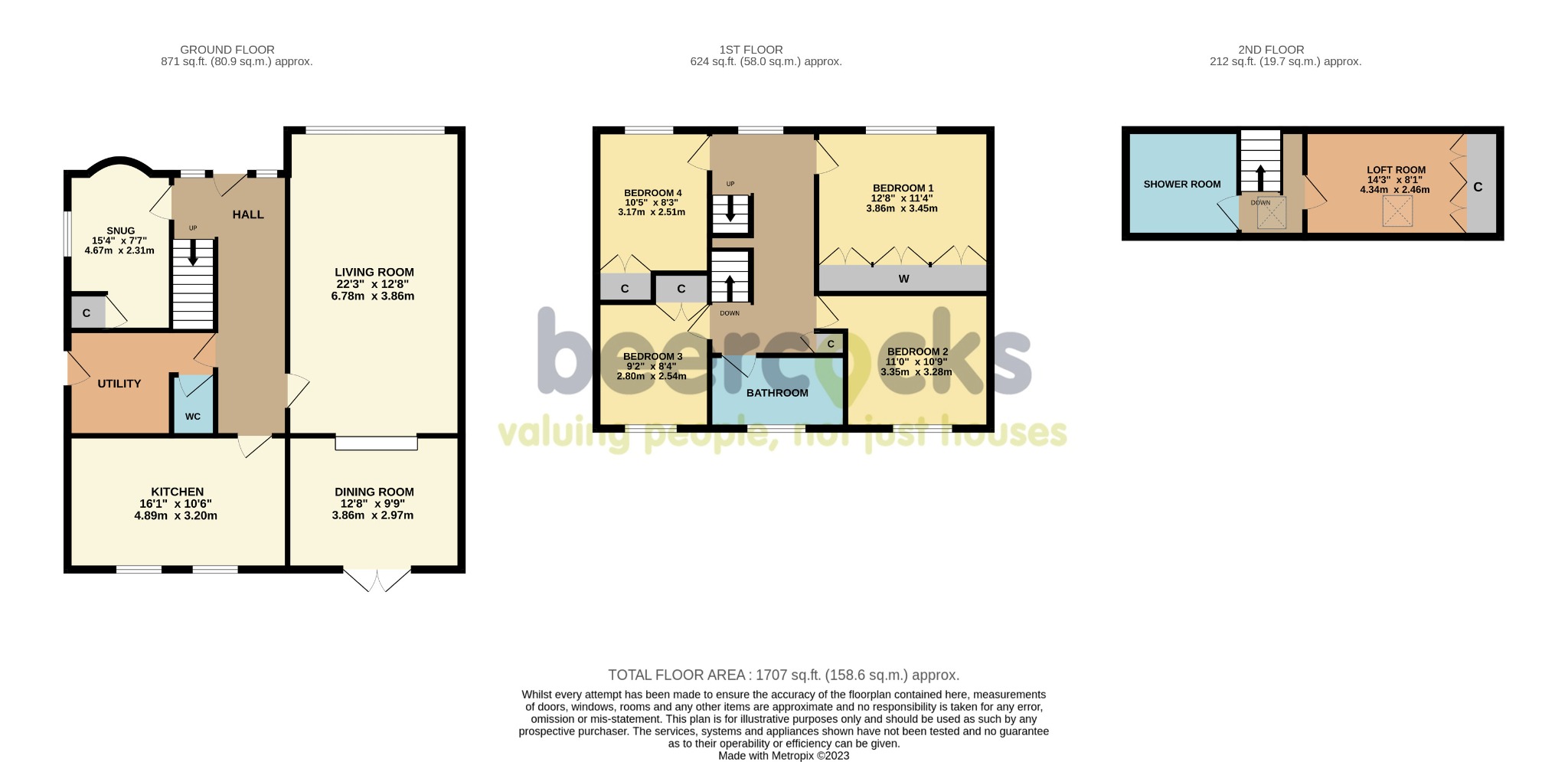 4 bed detached house for sale in South Street, Cottingham - Property Floorplan