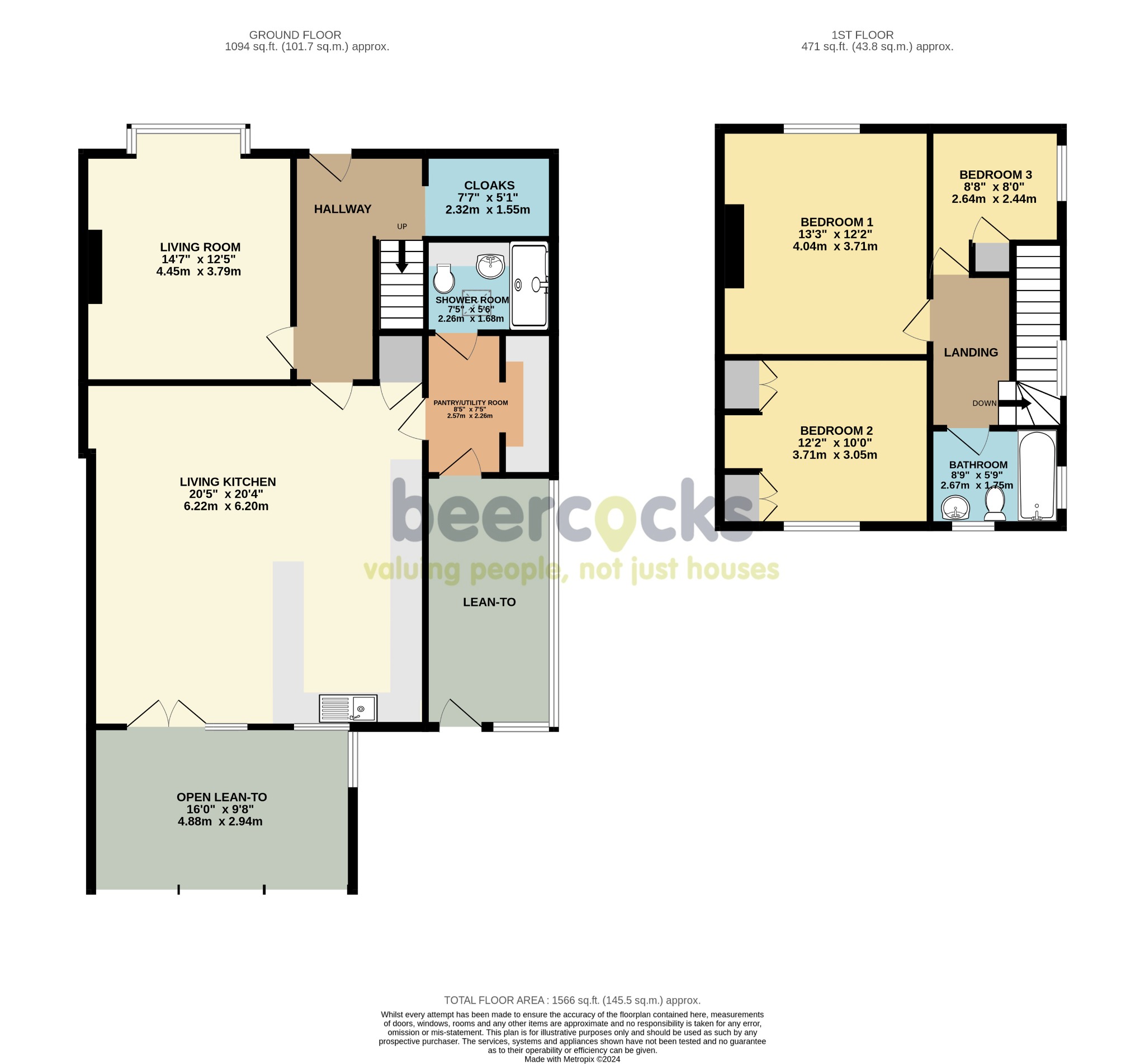 3 bed semi-detached house for sale in Southwood Avenue, Cottingham - Property Floorplan