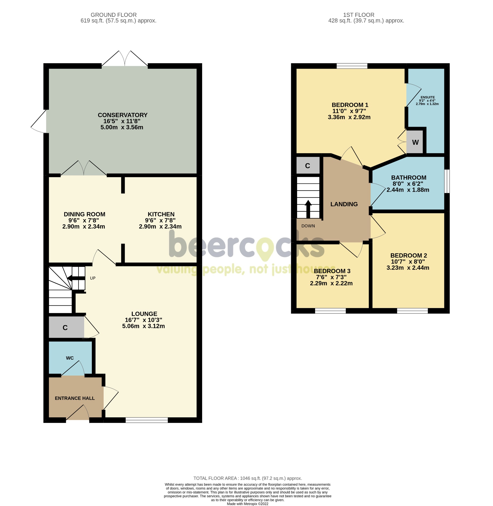 3 bed detached house for sale in Andrew Lane, Hull - Property Floorplan