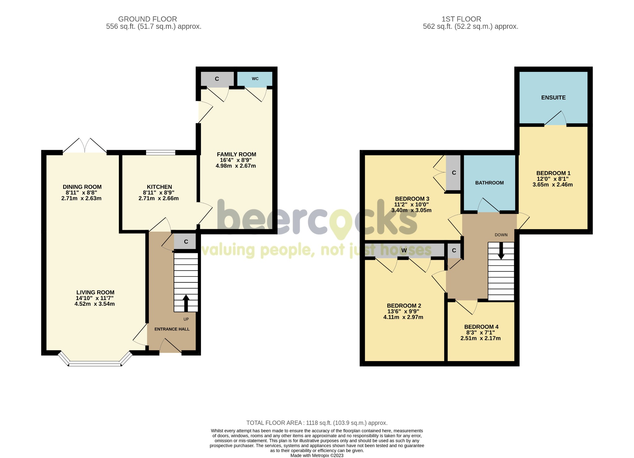 4 bed semi-detached house for sale in Skeckling Close, Hull - Property Floorplan
