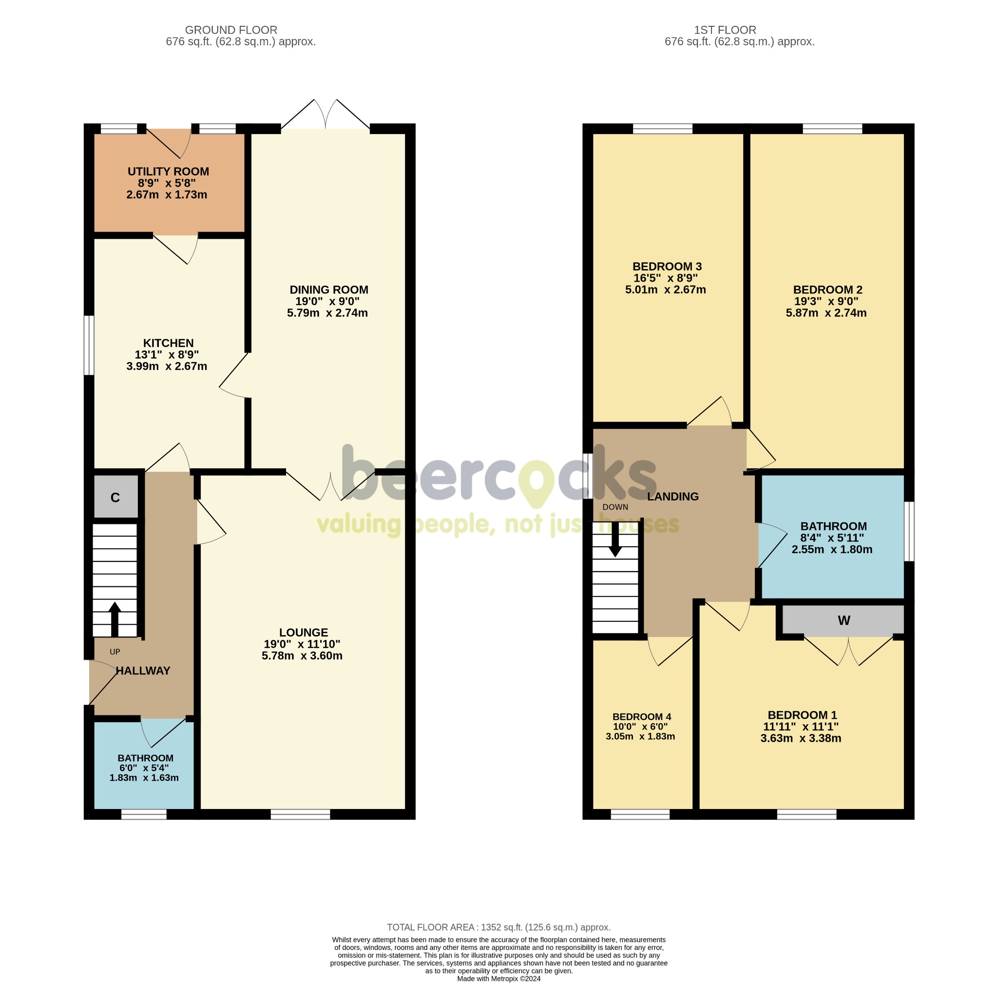4 bed detached house for sale in Charles Street, Hull - Property Floorplan