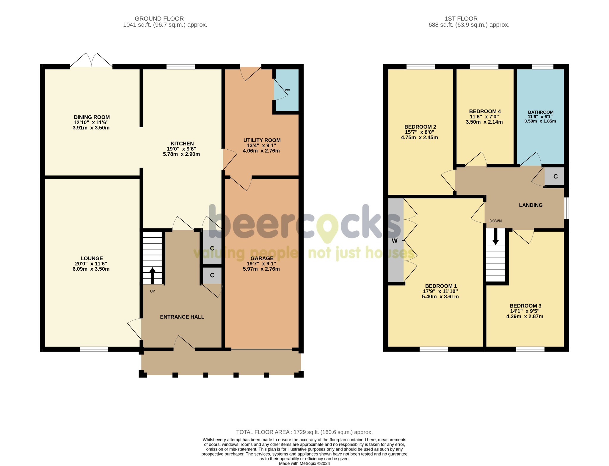4 bed detached house for sale in Inmans Road, Hull - Property Floorplan