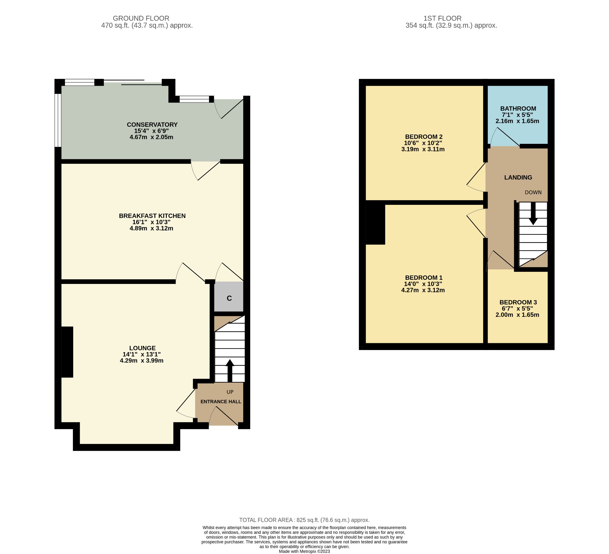 3 bed terraced house for sale in Woodcroft Avenue, Hull - Property Floorplan