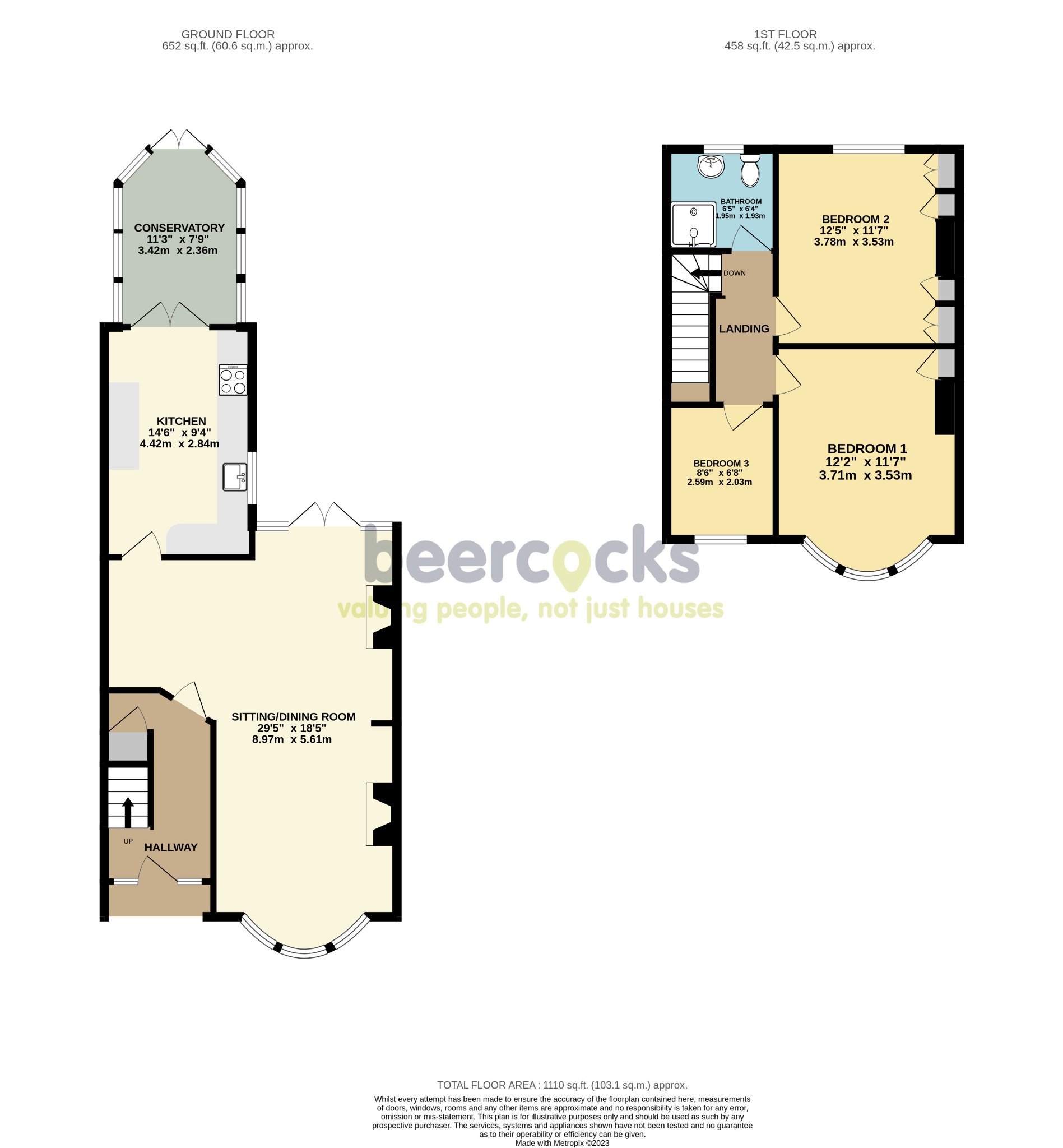 3 bed terraced house for sale in Kingston Road, Hull - Property Floorplan