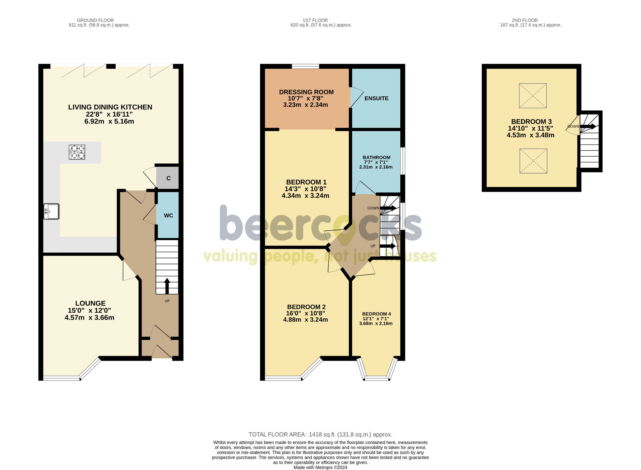 4 bed semi-detached house for sale in Wolfreton Lane, Hull - Property Floorplan