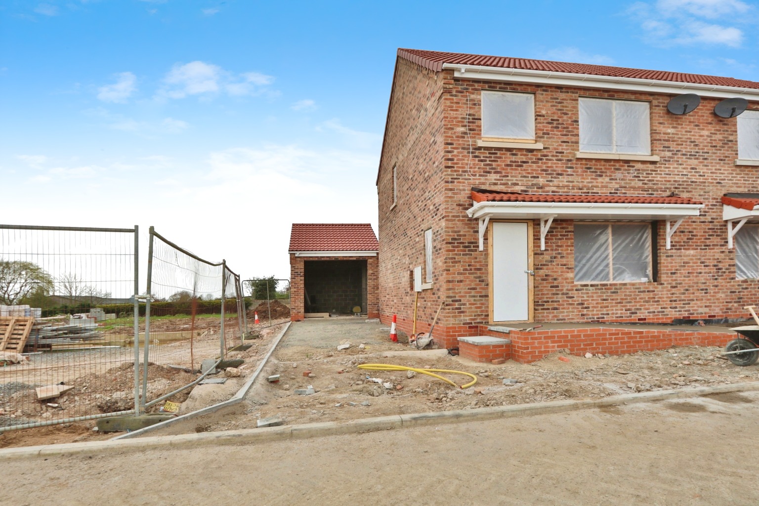 Semi-detached house in Strawberry Fields, Keyingham, Hull,  HU12 9DP