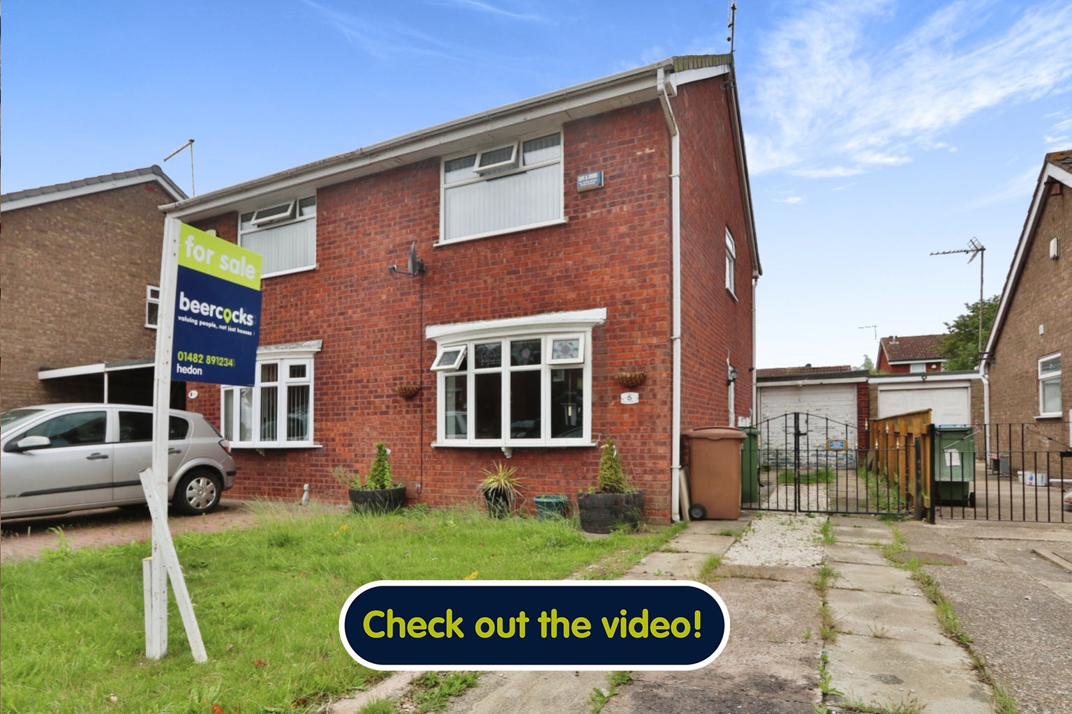 2 bed semi-detached house for sale in Chestnut Avenue, Hull, HU12