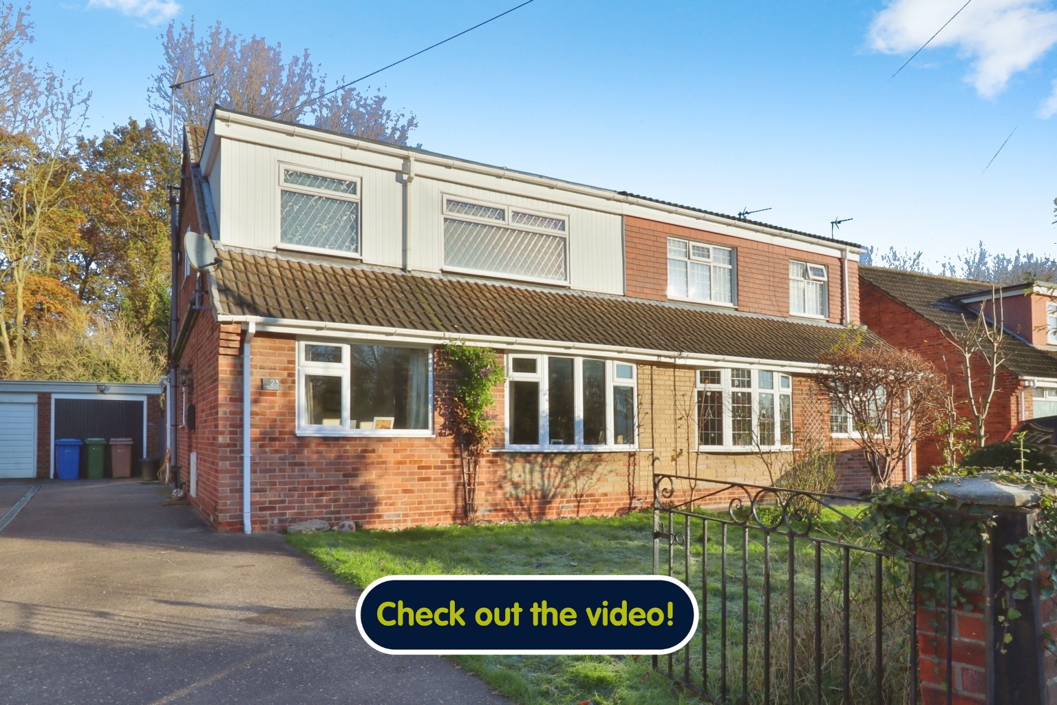 3 bed semi-detached house for sale in Clough Garth, Hull  - Property Image 1