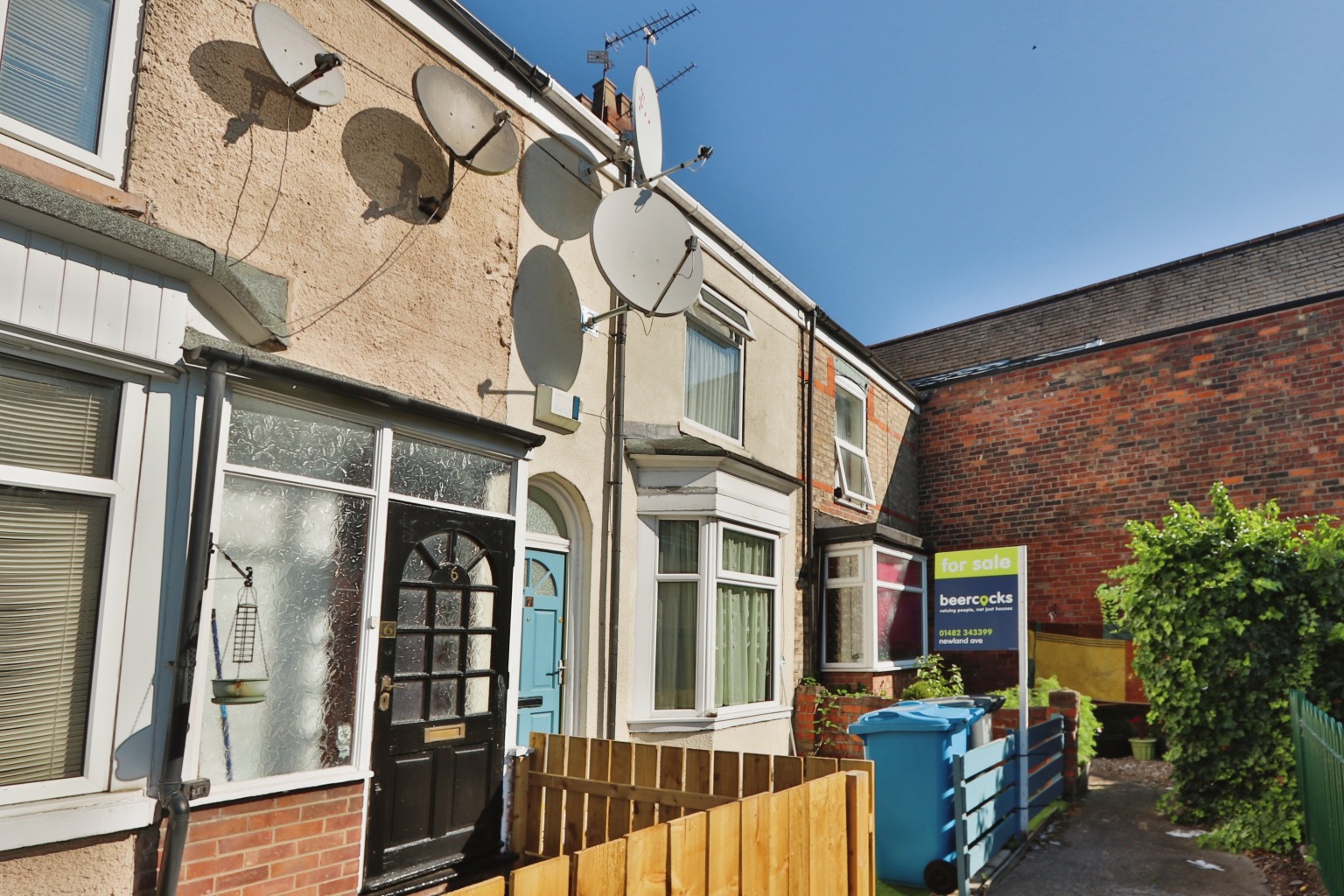2 bed terraced house for sale in Redbourne Street, Hull - Property Image 1