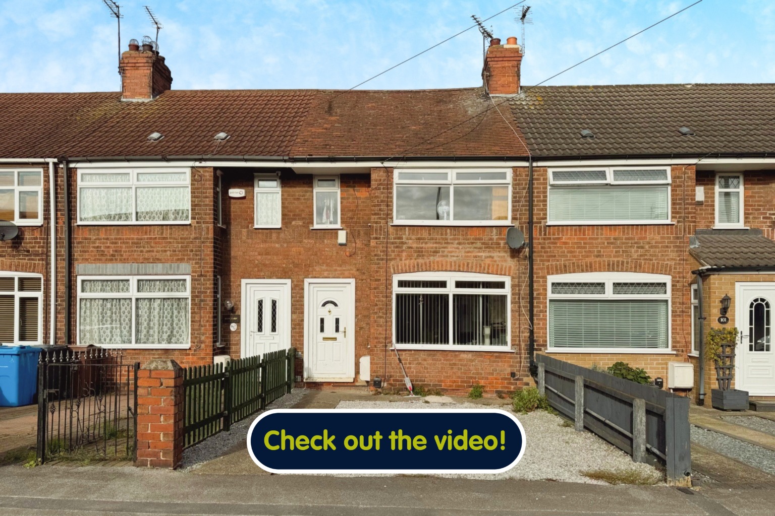 3 bed terraced house for sale in Welwyn Park Road, Hull  - Property Image 1