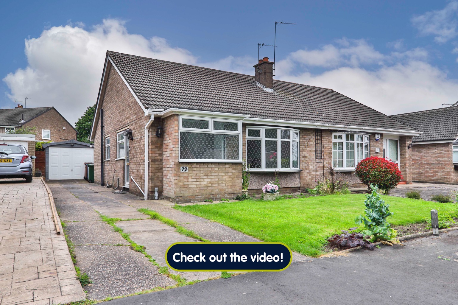 2 bed semi-detached bungalow for sale in Derrymore Road, Hull - Property Image 1