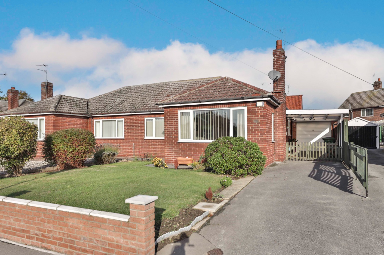 2 bed semi-detached bungalow for sale in Sandfield Drive, Brough, HU15