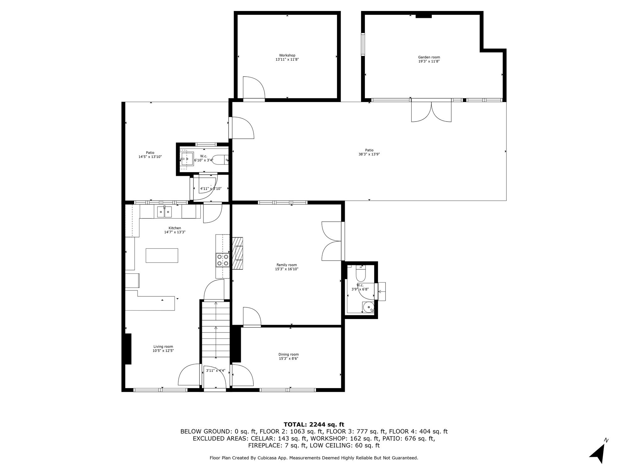 5 bed semi-detached house for sale in Station Road, Tadcaster - Property floorplan