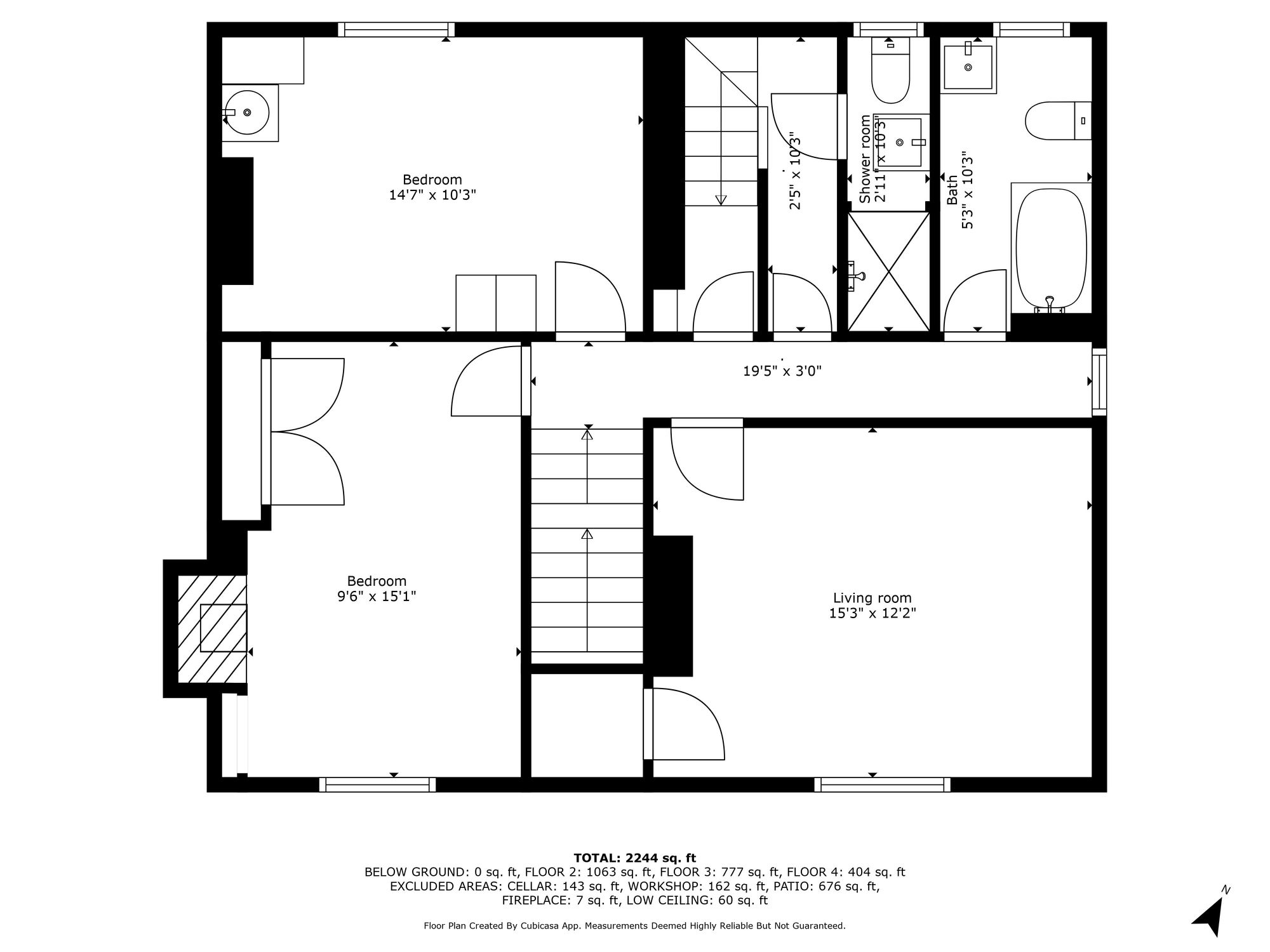 5 bed semi-detached house for sale in Station Road, Tadcaster - Property floorplan