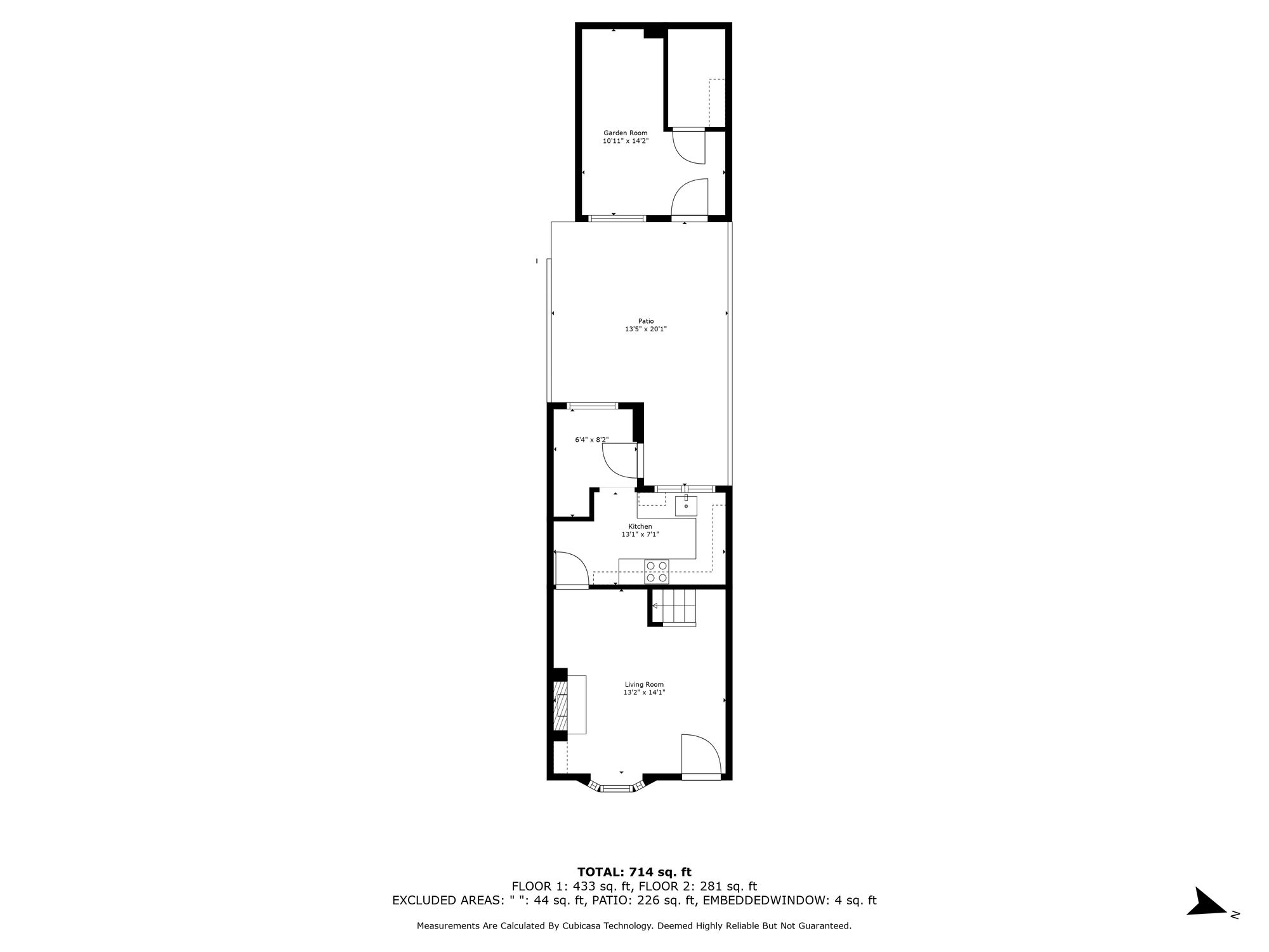 2 bed house for sale in Orchard View, York - Property floorplan