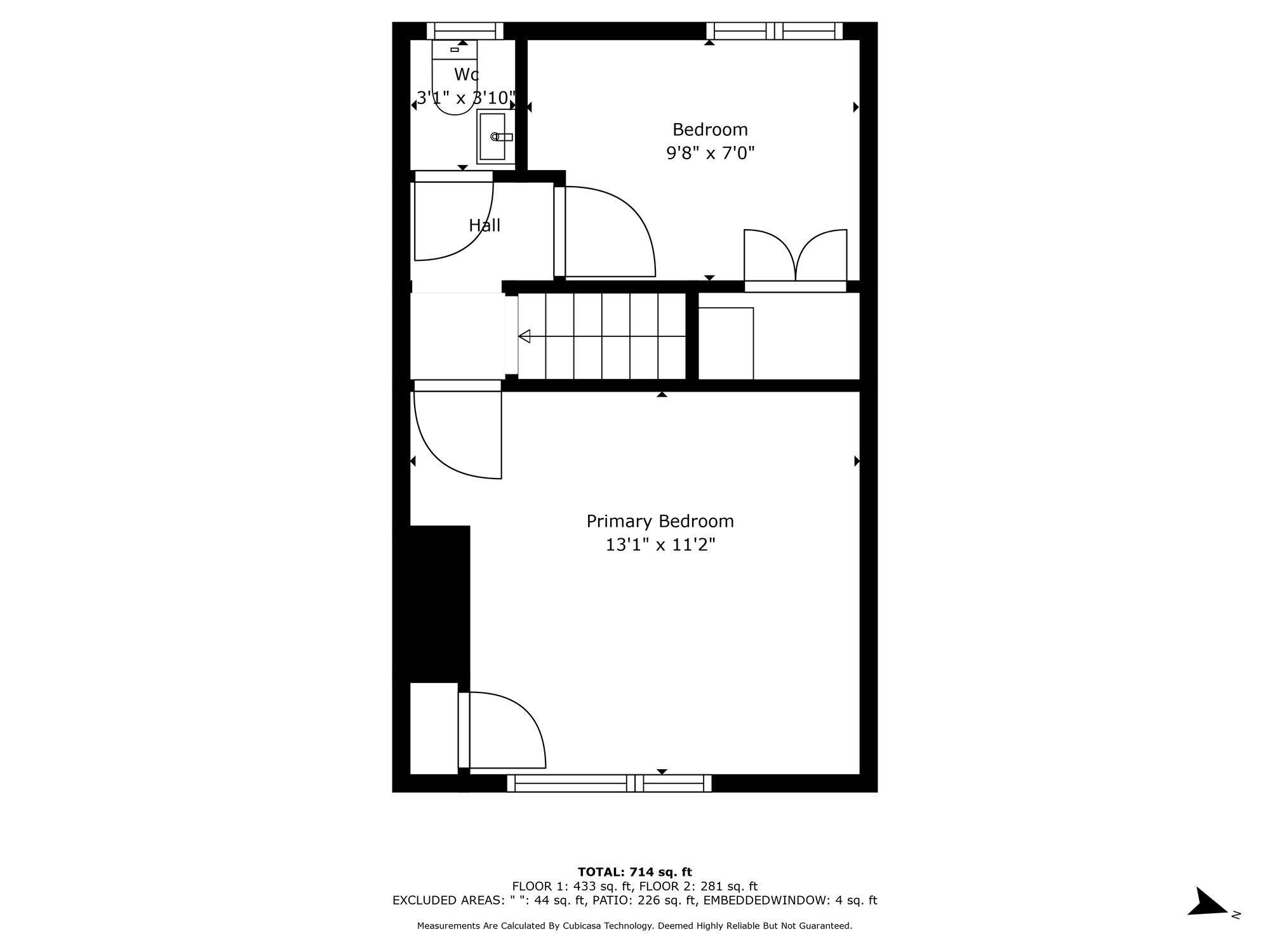 2 bed house for sale in Orchard View, York - Property floorplan