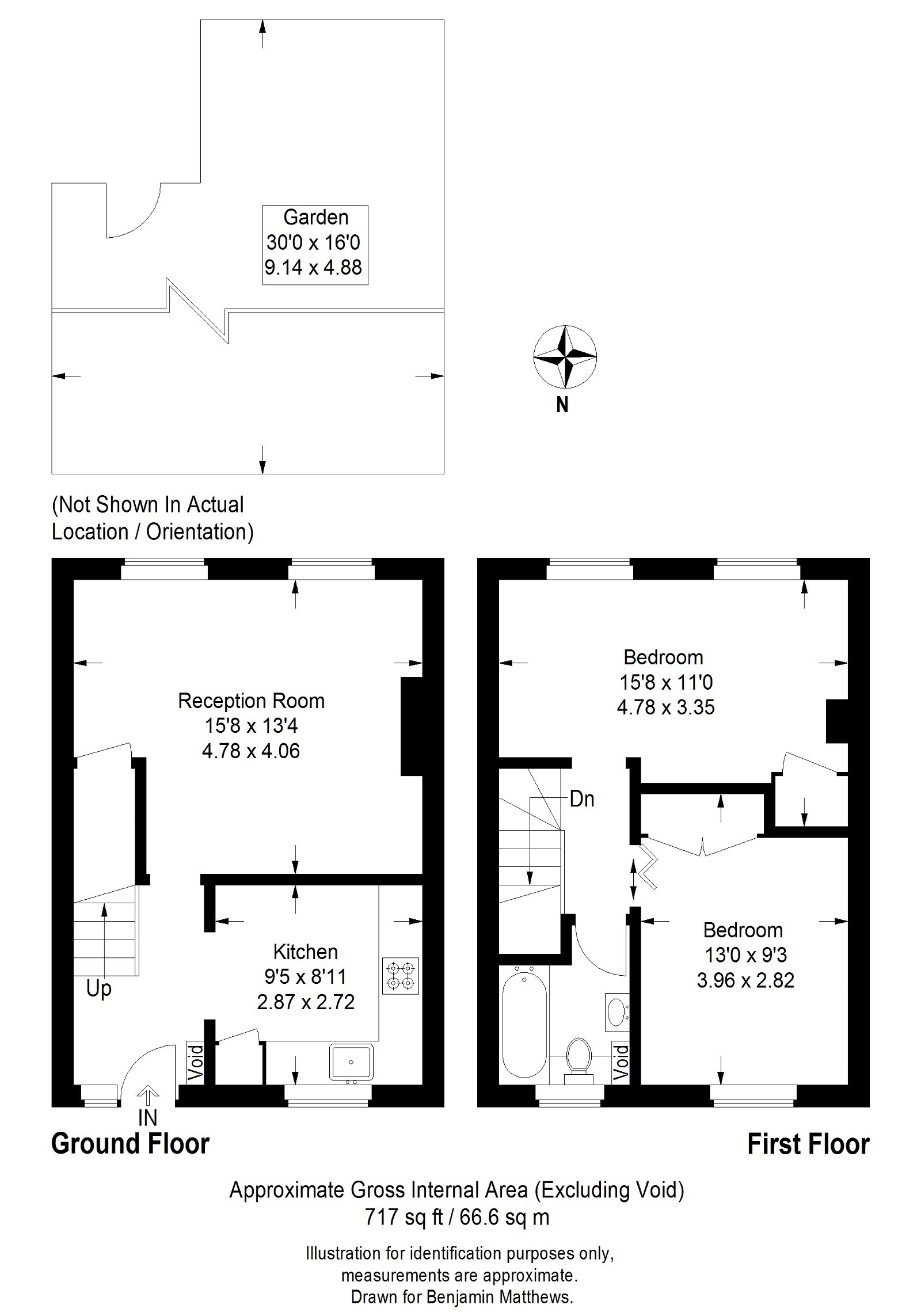 2 bed flat for sale in Greystead Road, London - Property Floorplan