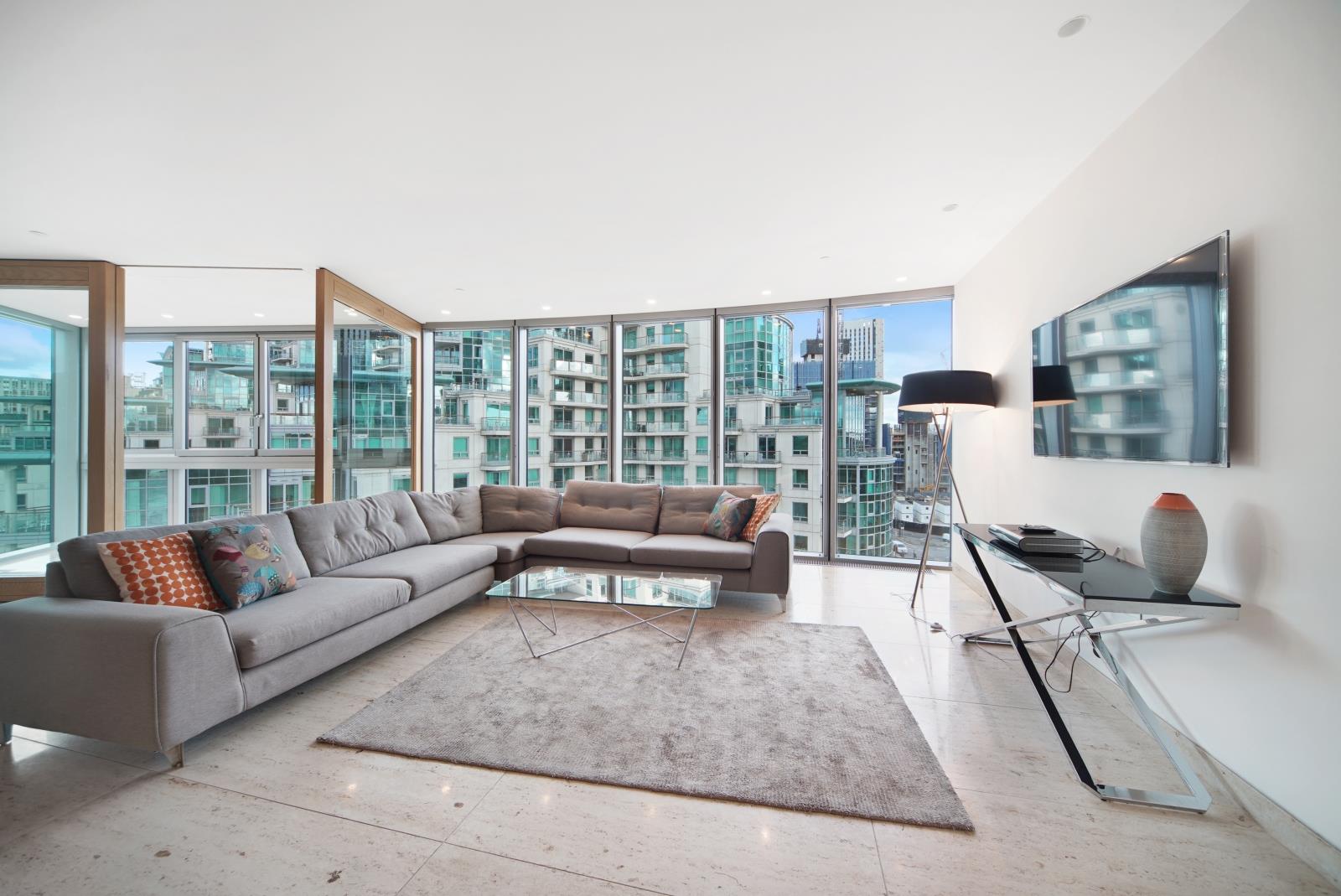 2 bed apartment for sale in St. George Wharf, London  - Property Image 2