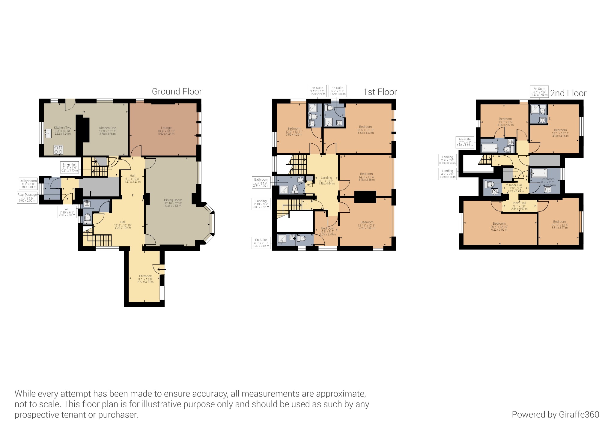 7 bed detached house for sale in High Street, Caernarfon - Property floorplan