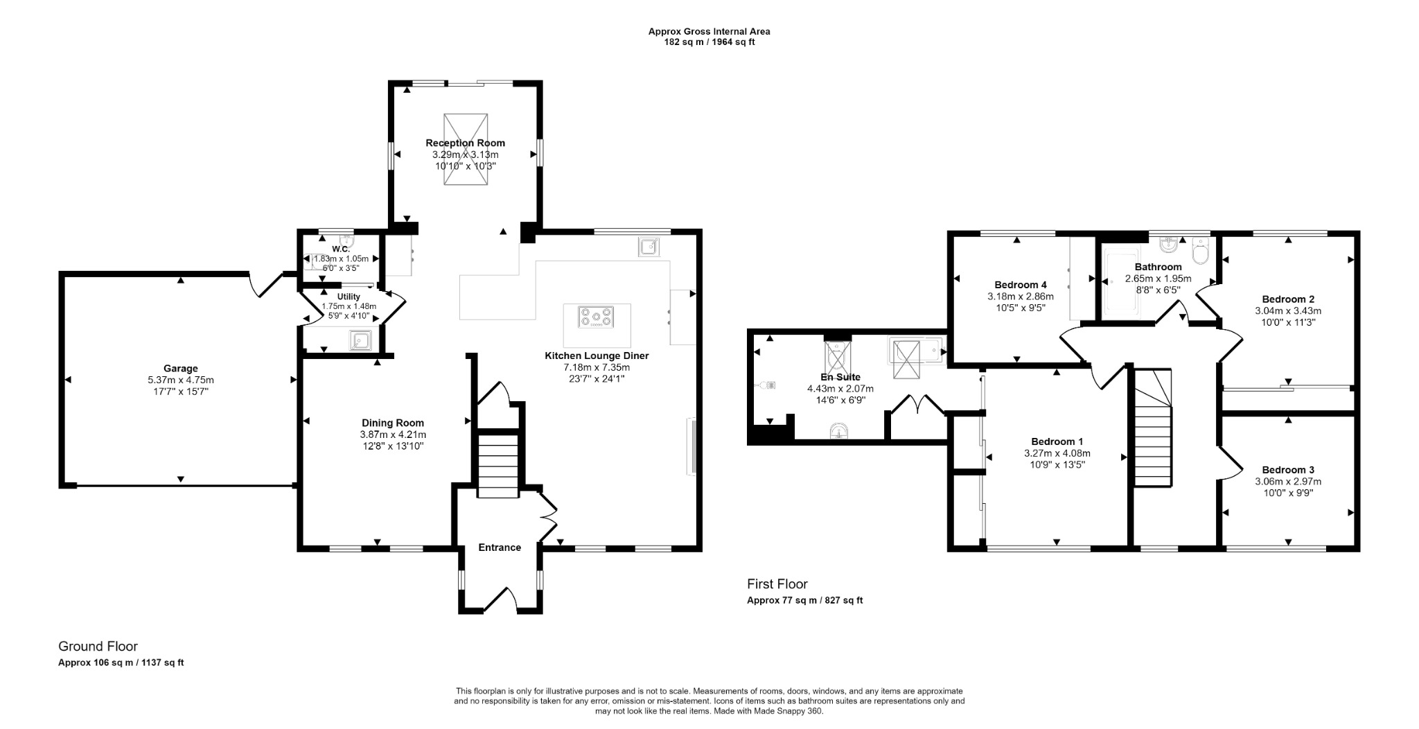 4 bed detached house for sale in Oakwood, Colwyn Bay - Property floorplan