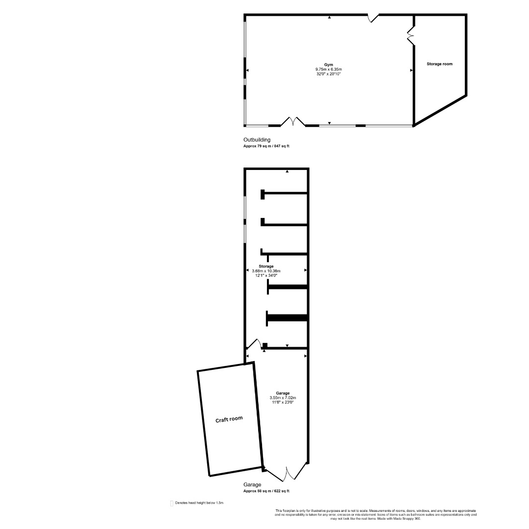 5 bed detached house for sale in Tyn Y Morfa, Holywell - Property floorplan