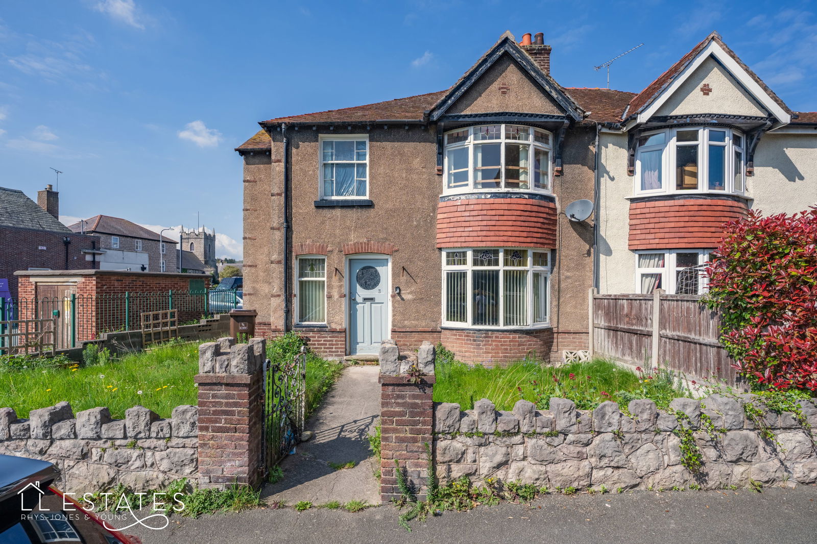 4 bed semi-detached house for sale in Berthes Road, Colwyn Bay  - Property Image 1