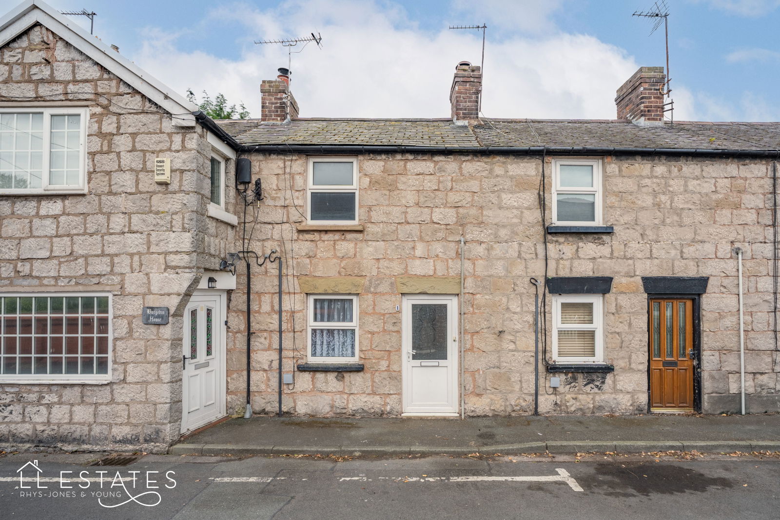 1 bed terraced house for sale in Burgedin Terrace, Rhuddlan, LL18
