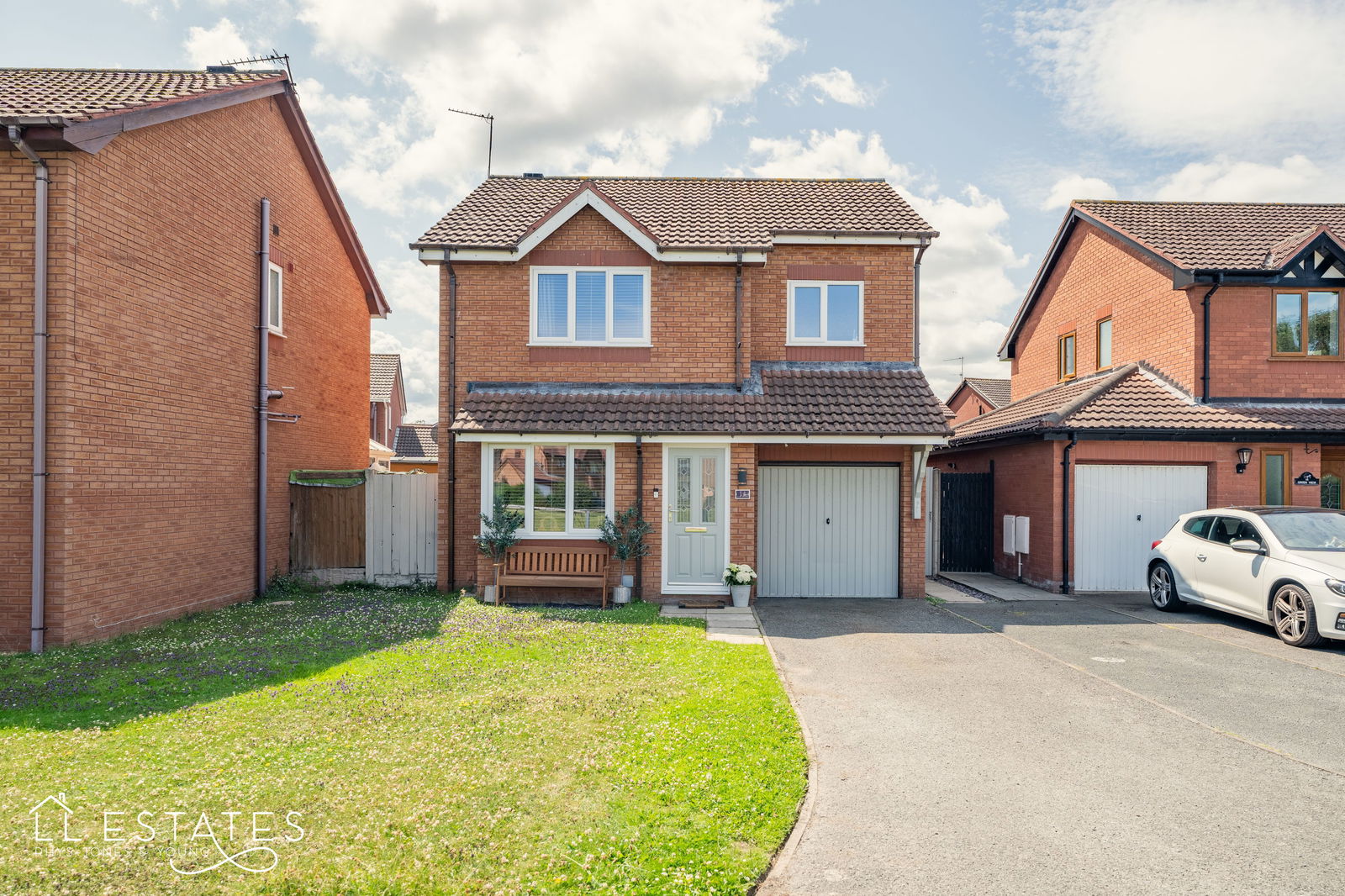 3 bed detached house for sale in Lon Bedw, Rhyl, LL18