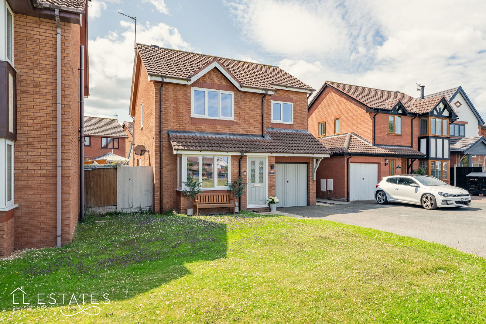 3 bed detached house for sale in Lon Bedw, Rhyl, LL18