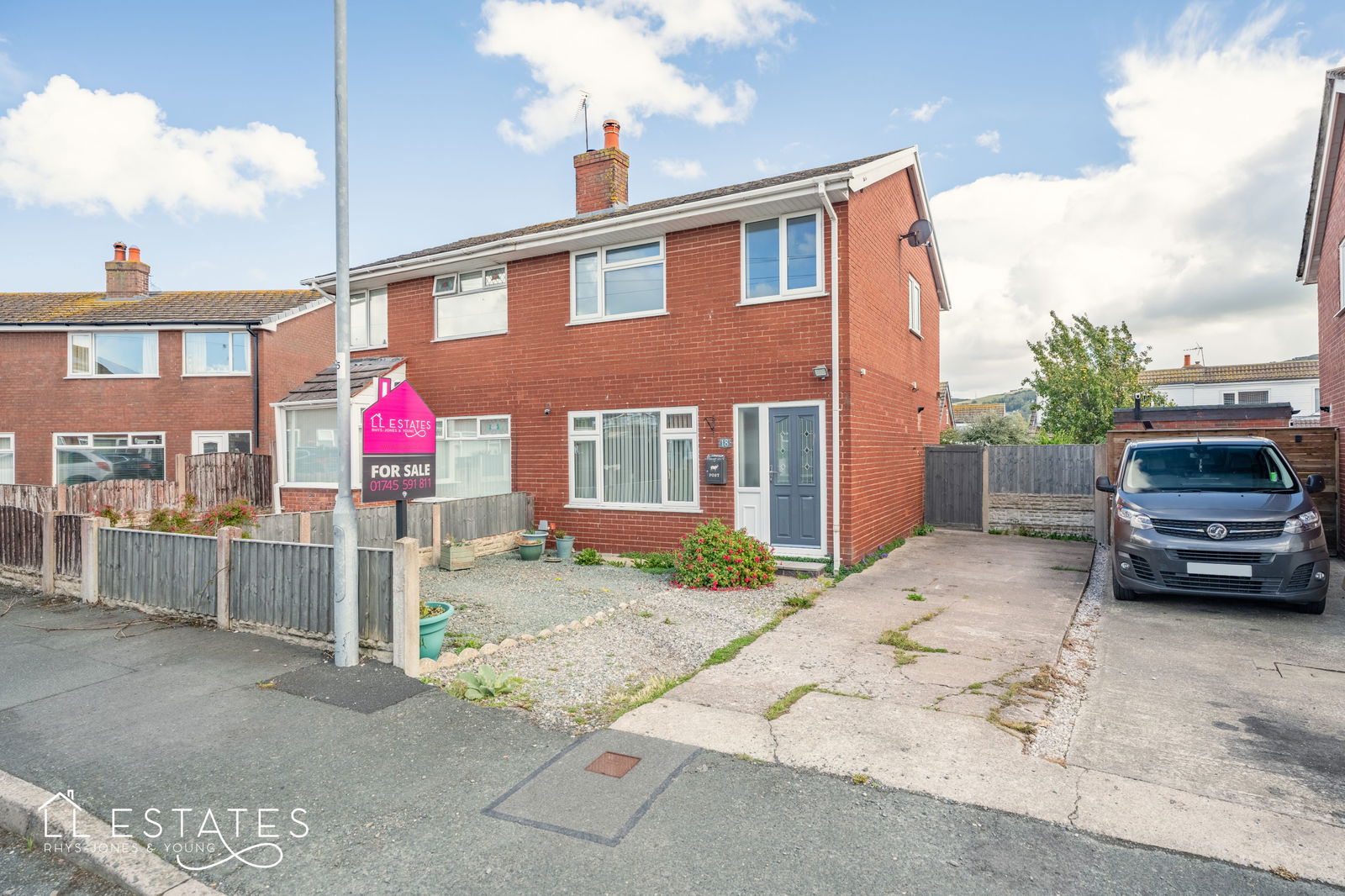 3 bed semi-detached house for sale in Durlston Drive, Prestatyn, LL19