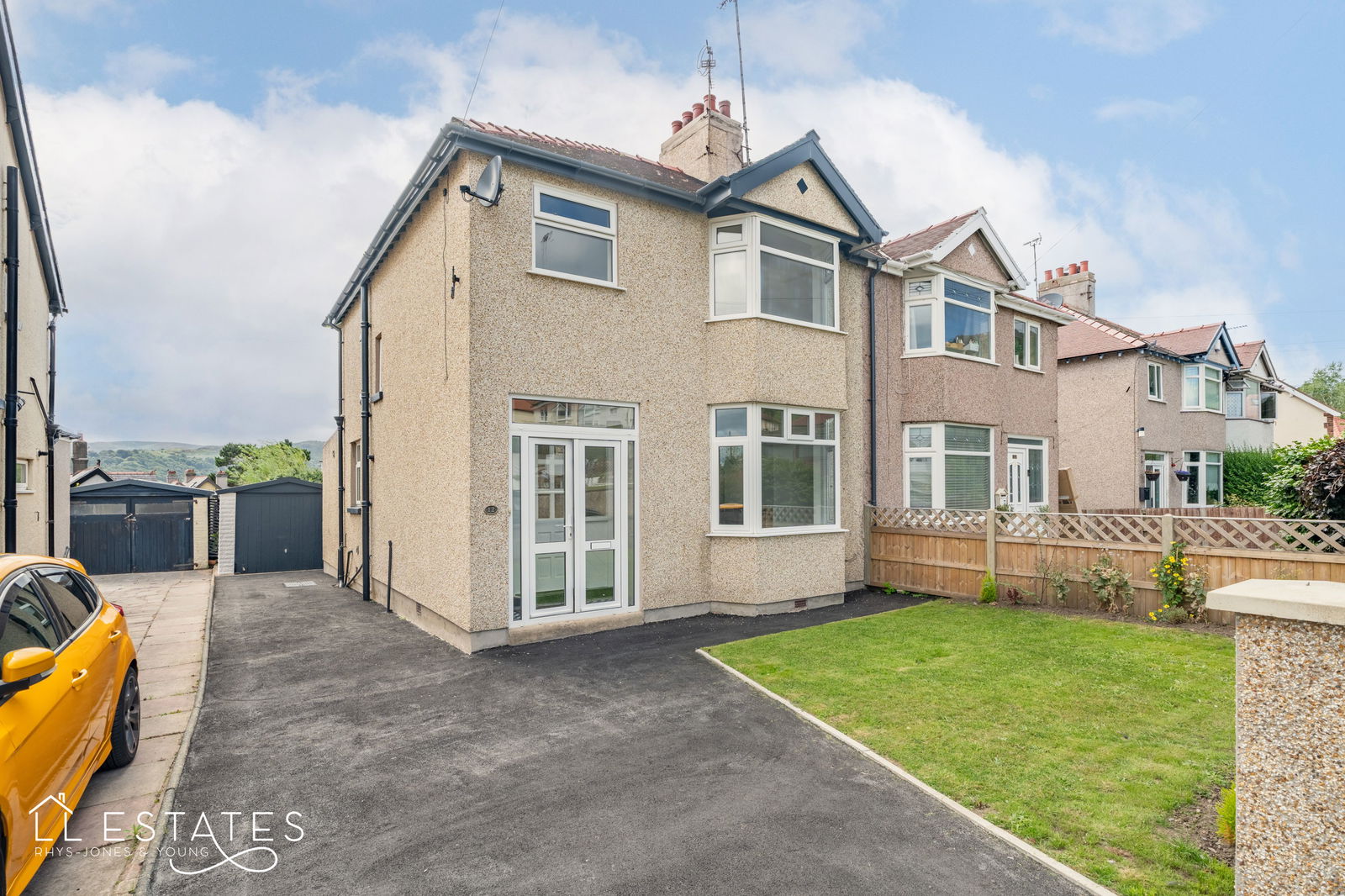 3 bed semi-detached house for sale in Bron Vardre Avenue, Conwy  - Property Image 1